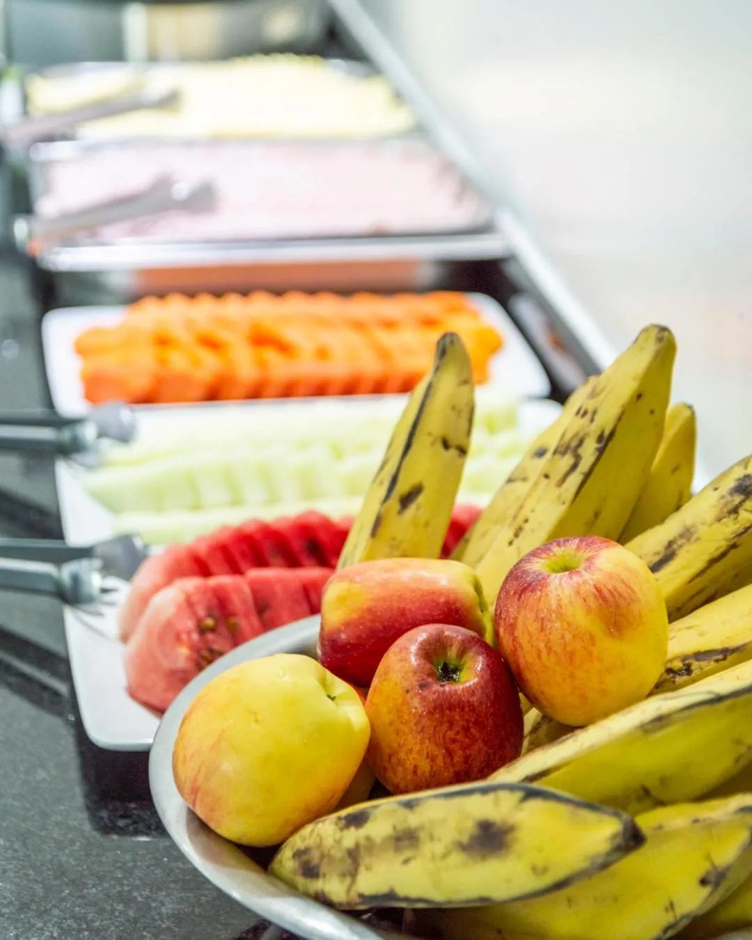 Buffet breakfast in Hotel Praia Bonita Jatiúca