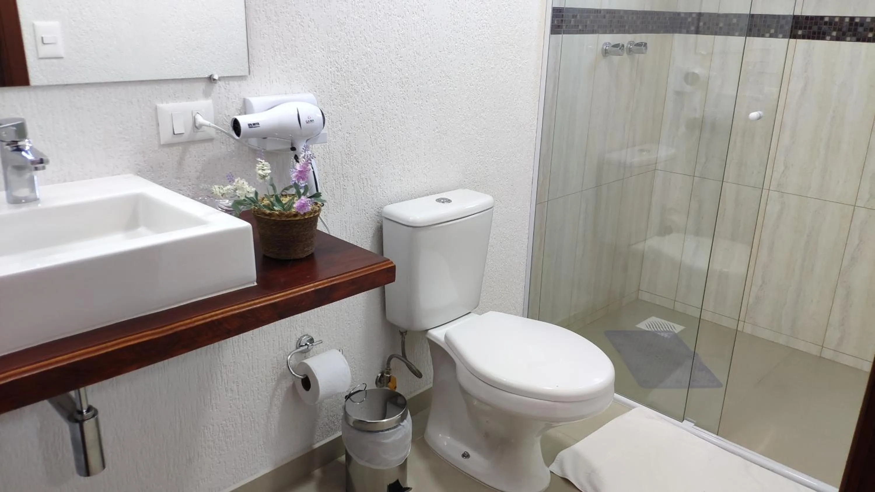 Bathroom in Pousada Recanto Feliz