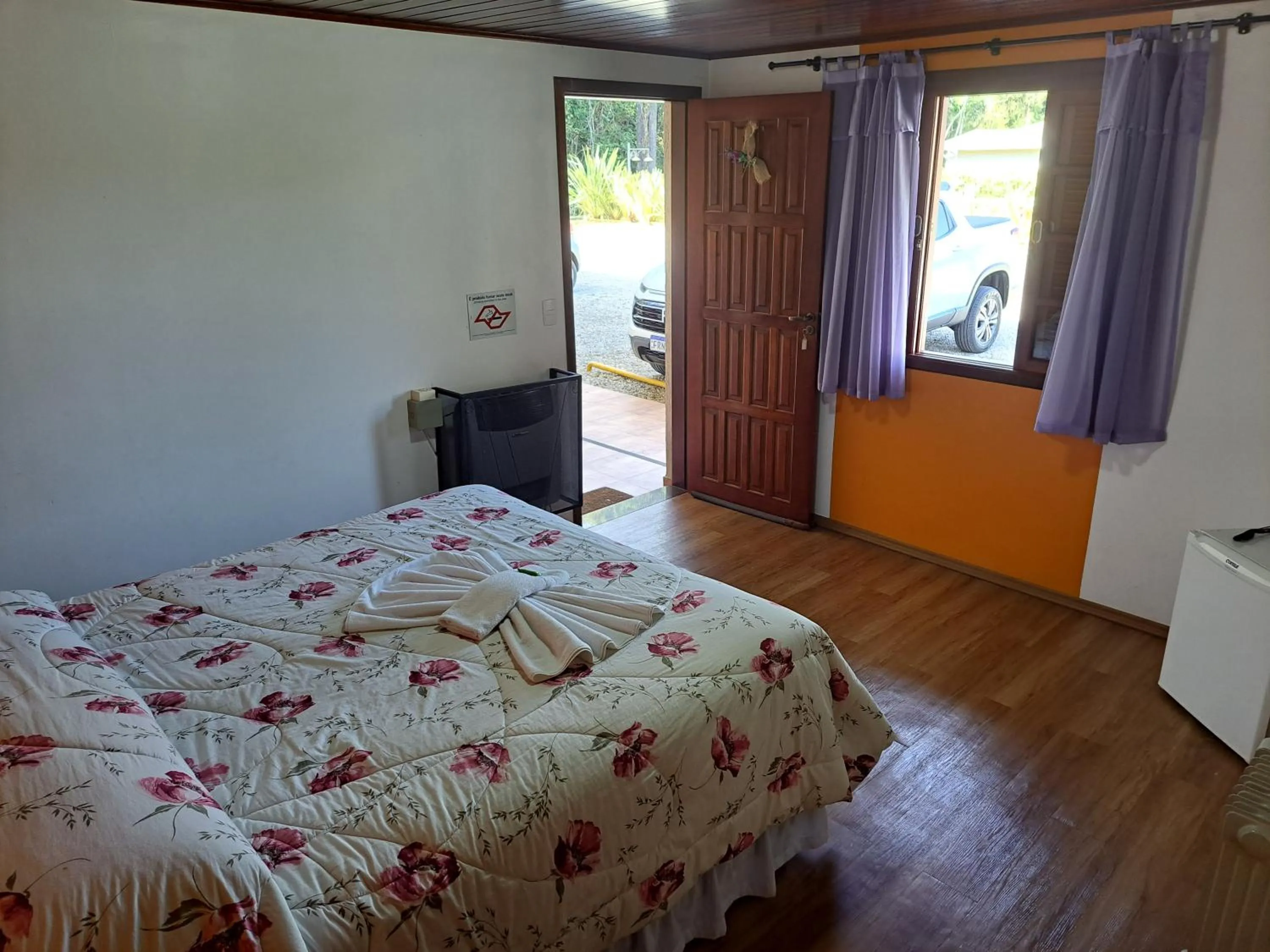 Bedroom, Bed in Pousada Recanto Feliz