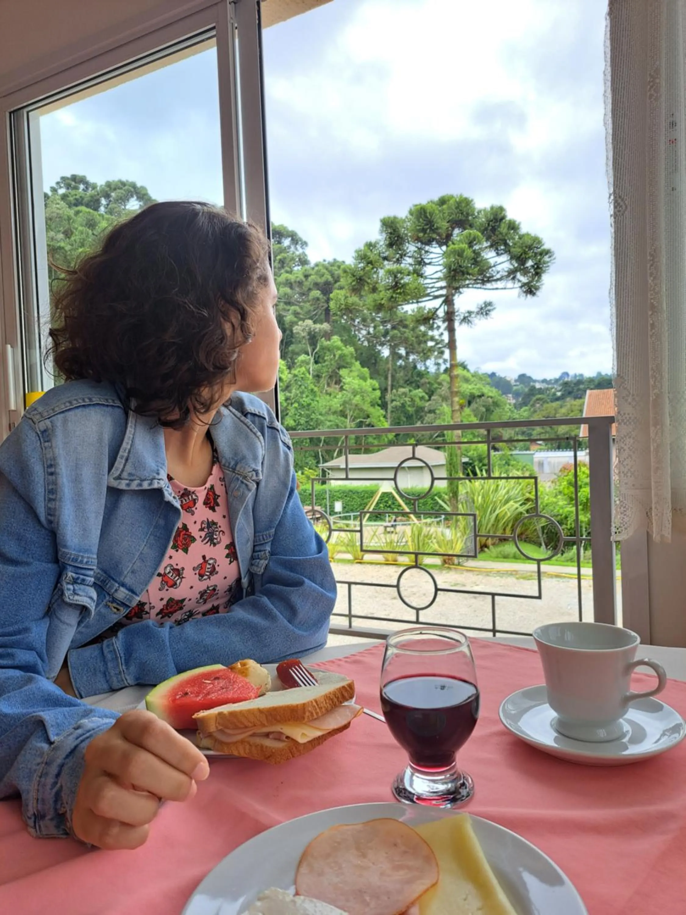 Garden view in Pousada Recanto Feliz