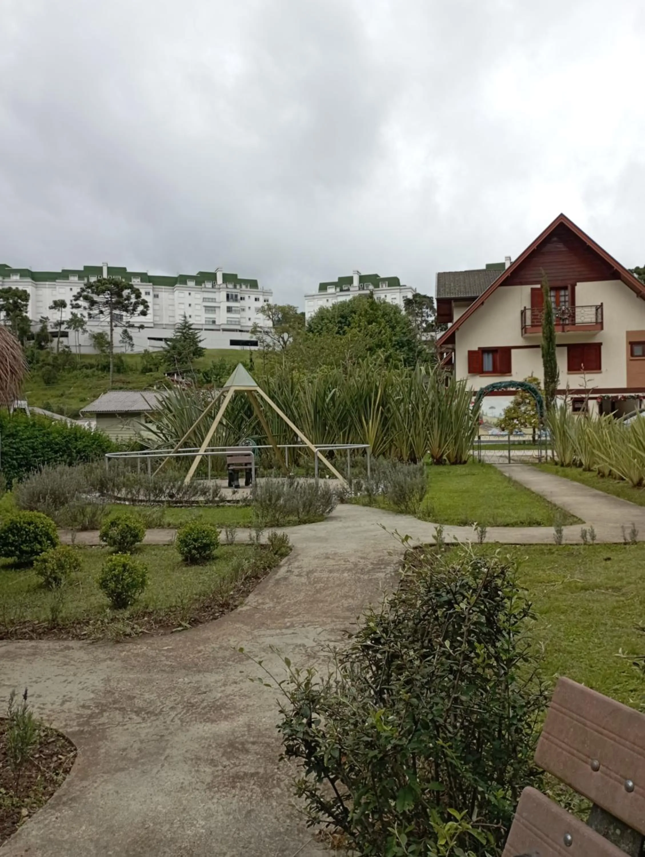 Garden in Pousada Recanto Feliz