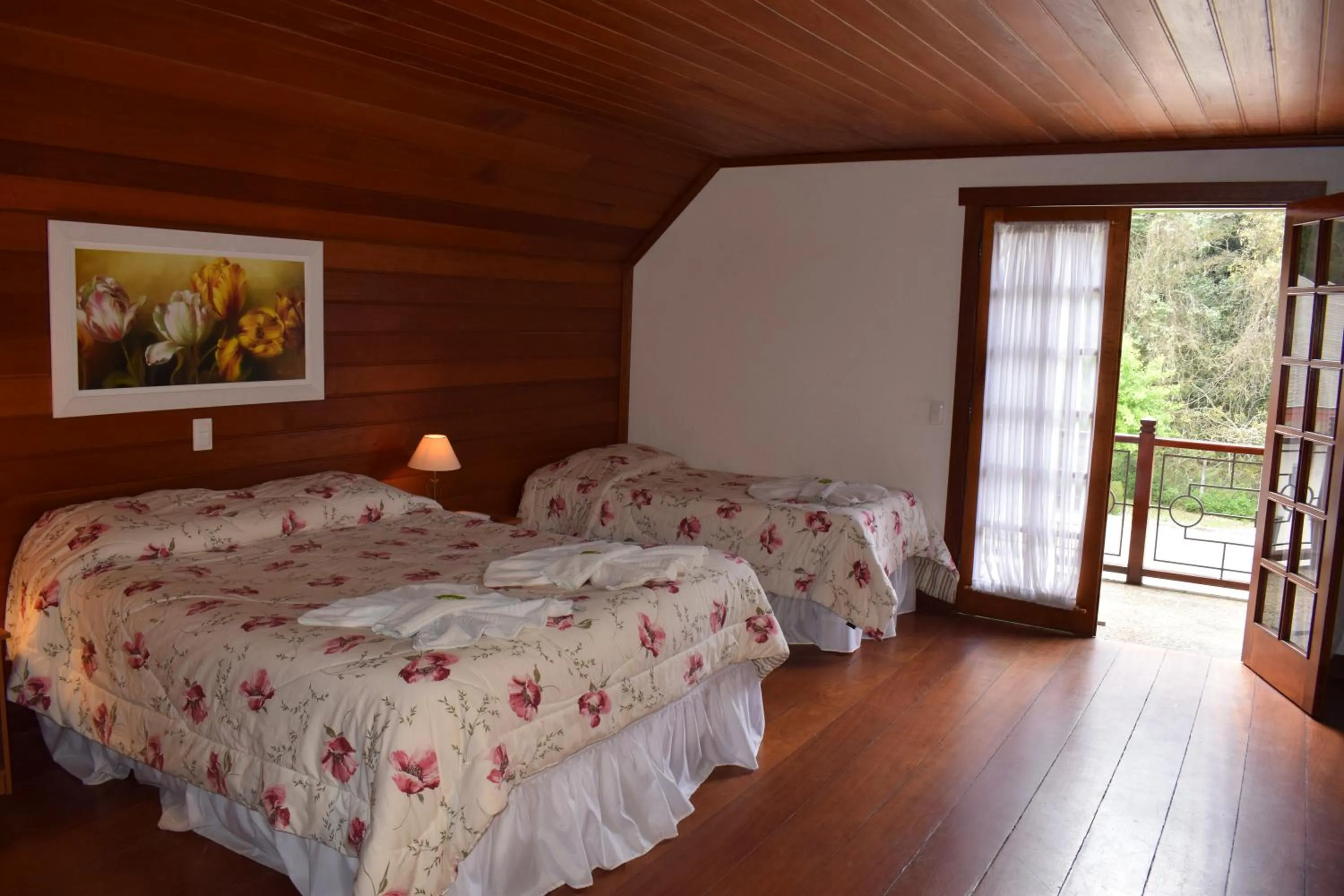 Photo of the whole room, Bed in Pousada Recanto Feliz
