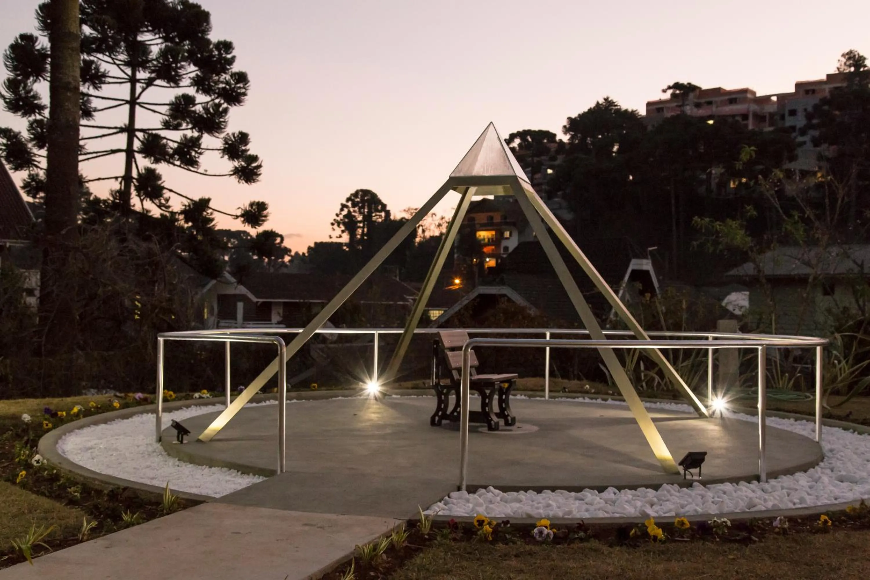 Garden in Pousada Recanto Feliz