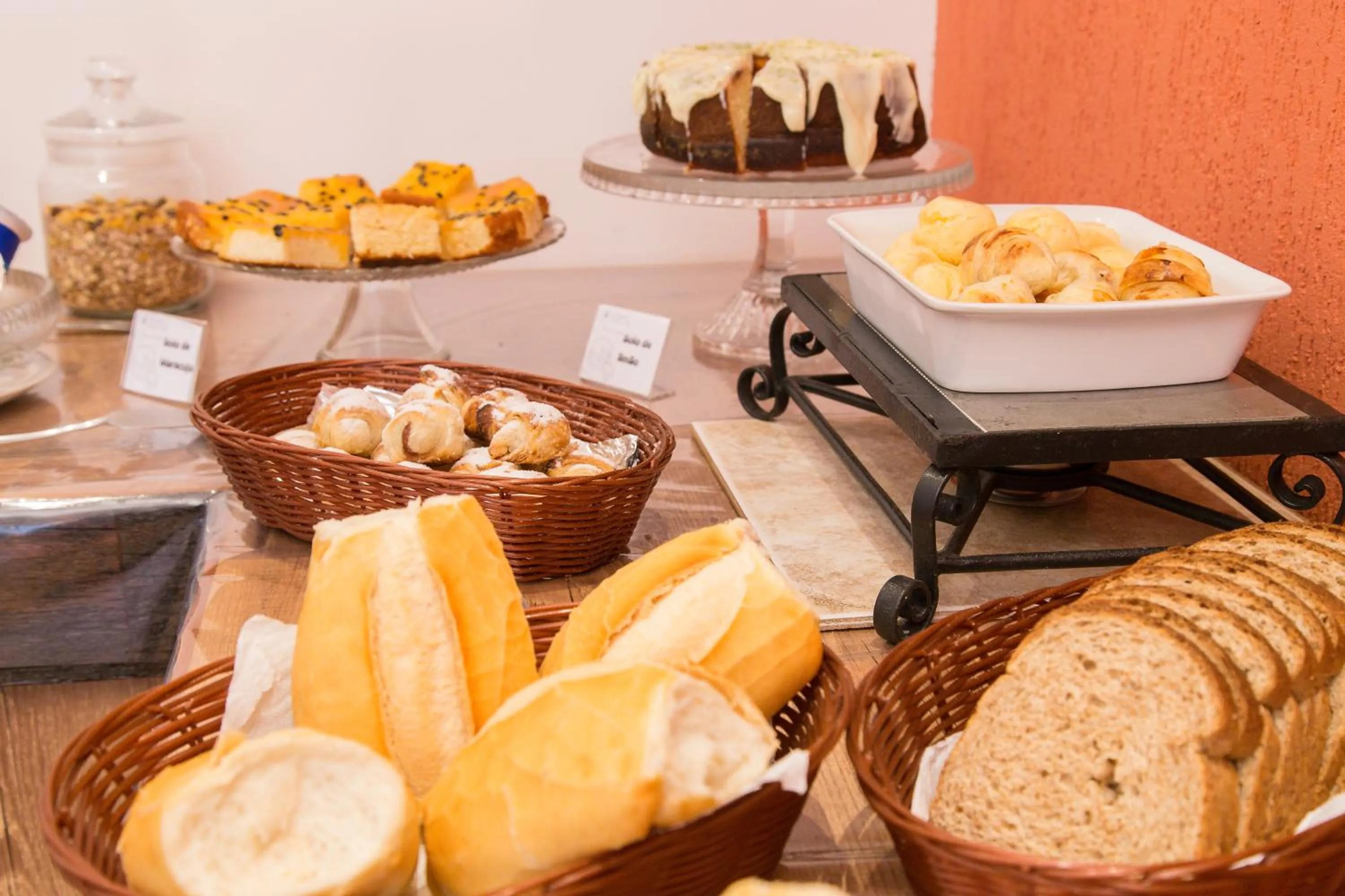 Food and drinks in Pousada Recanto Feliz