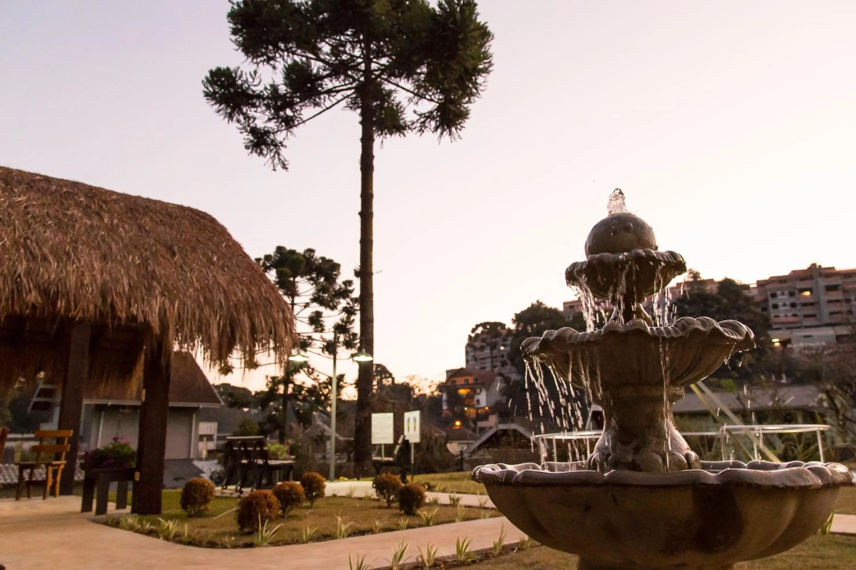 Garden in Pousada Recanto Feliz