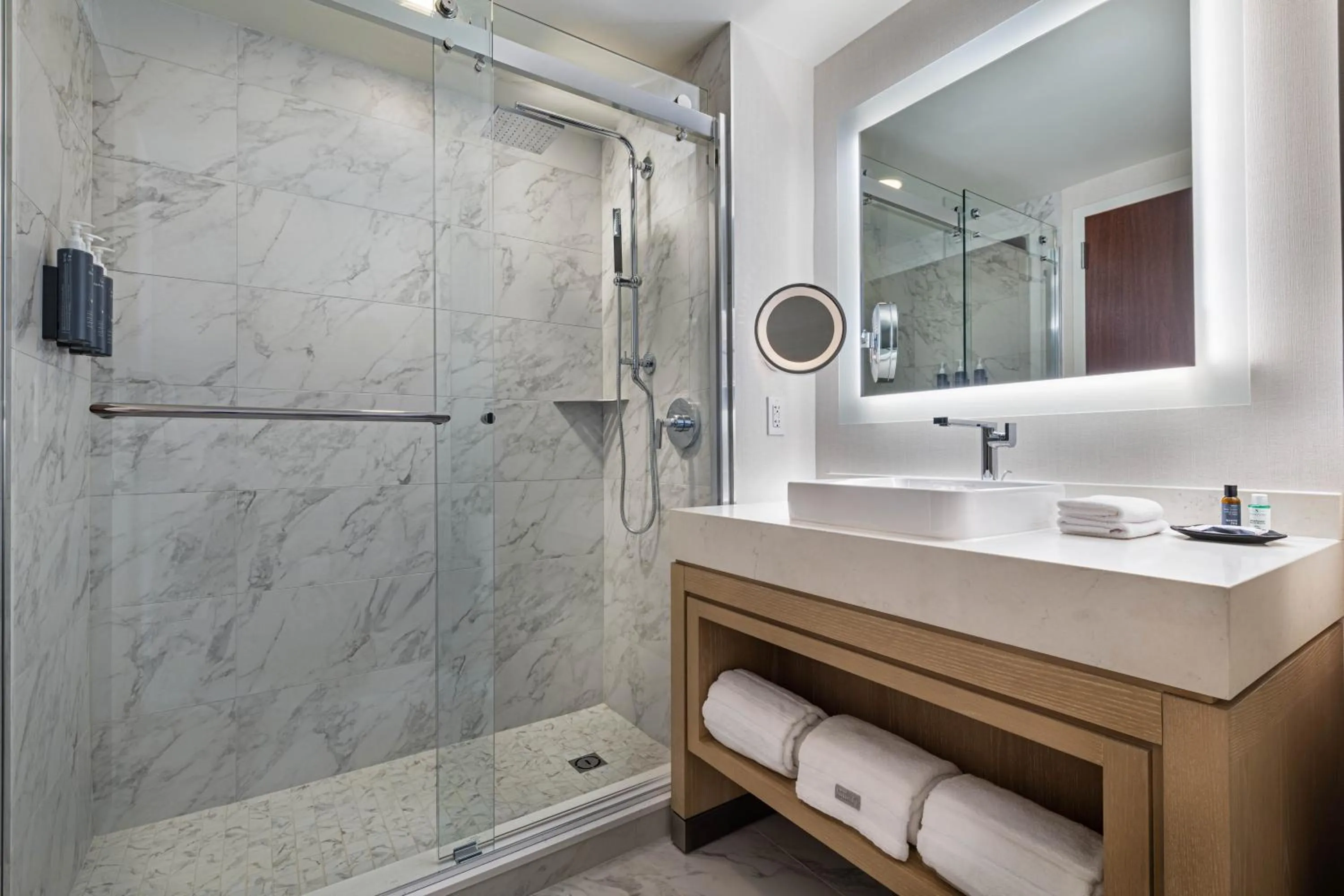 Shower in The Westin Jersey City Newport