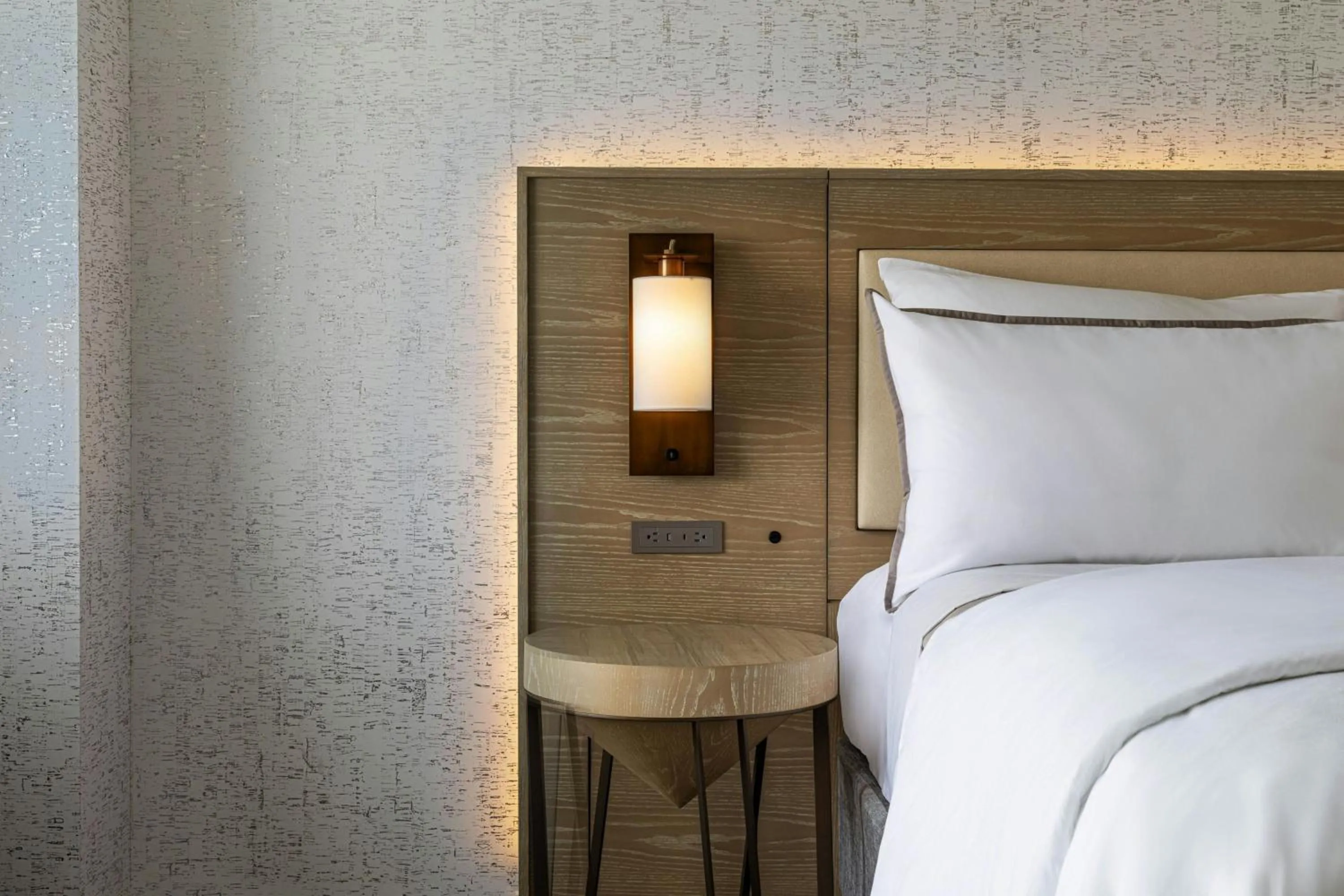 Photo of the whole room, Bed in The Westin Jersey City Newport