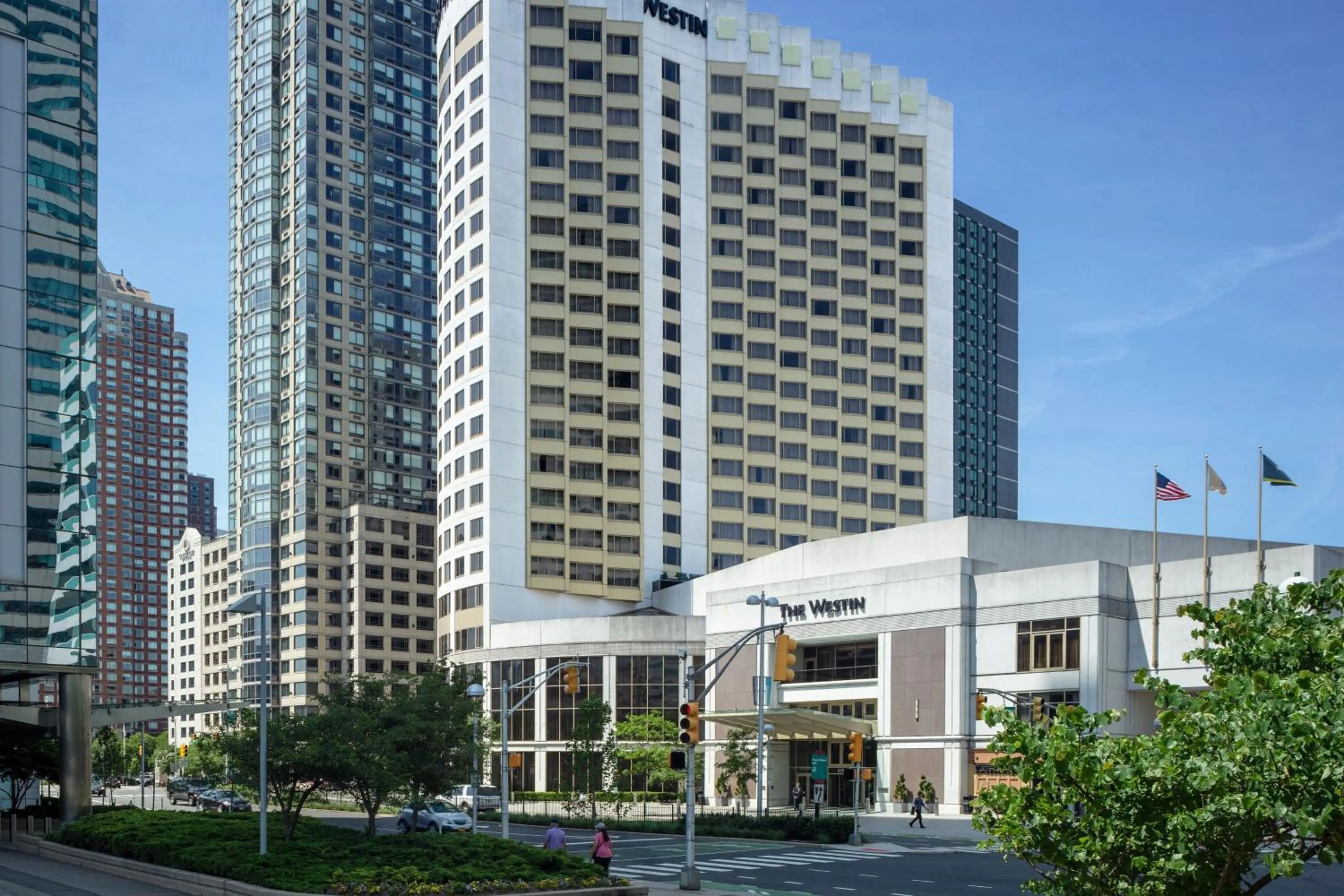 Property building in The Westin Jersey City Newport