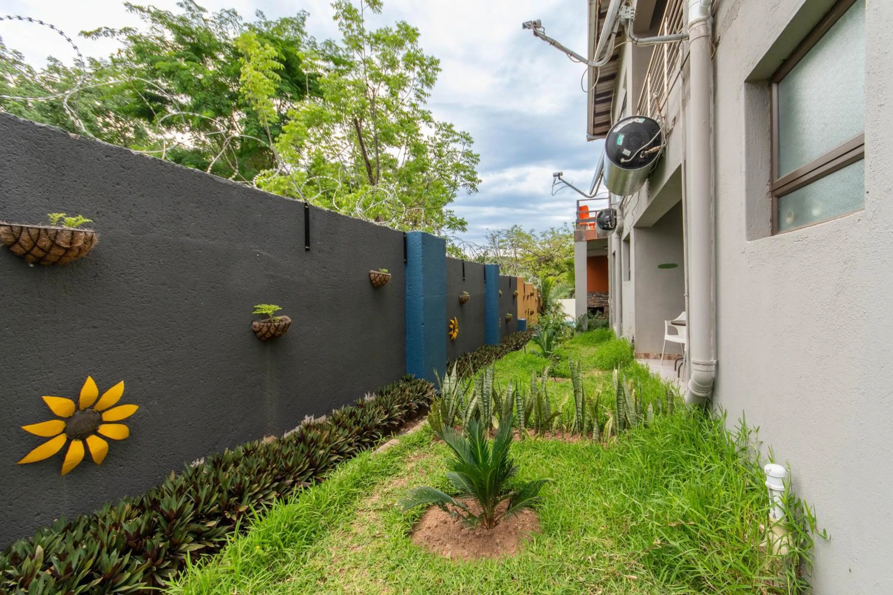 Garden view in Woodpeckers Guest House