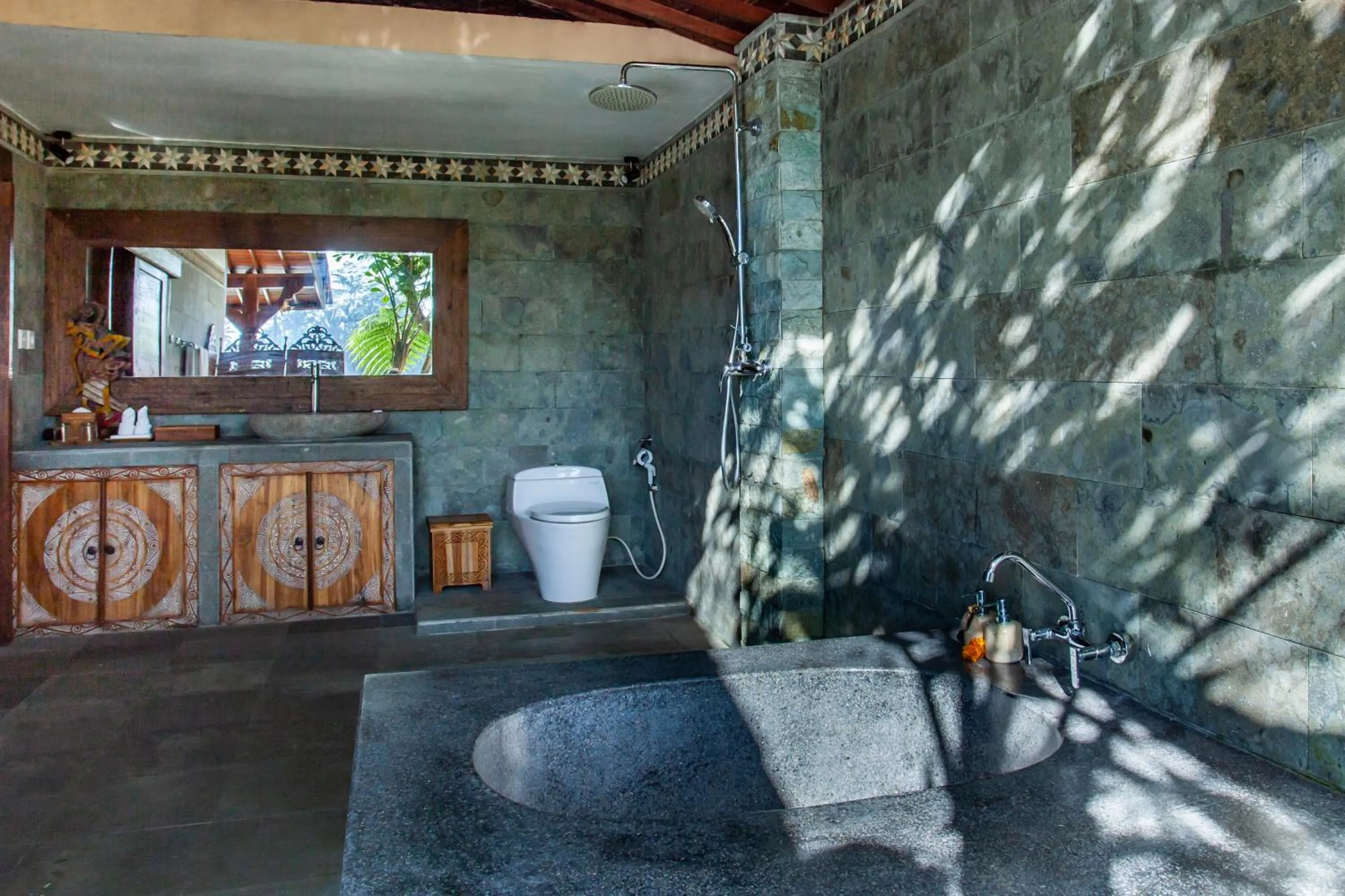 Bathroom in Campuhan Sebatu Resort