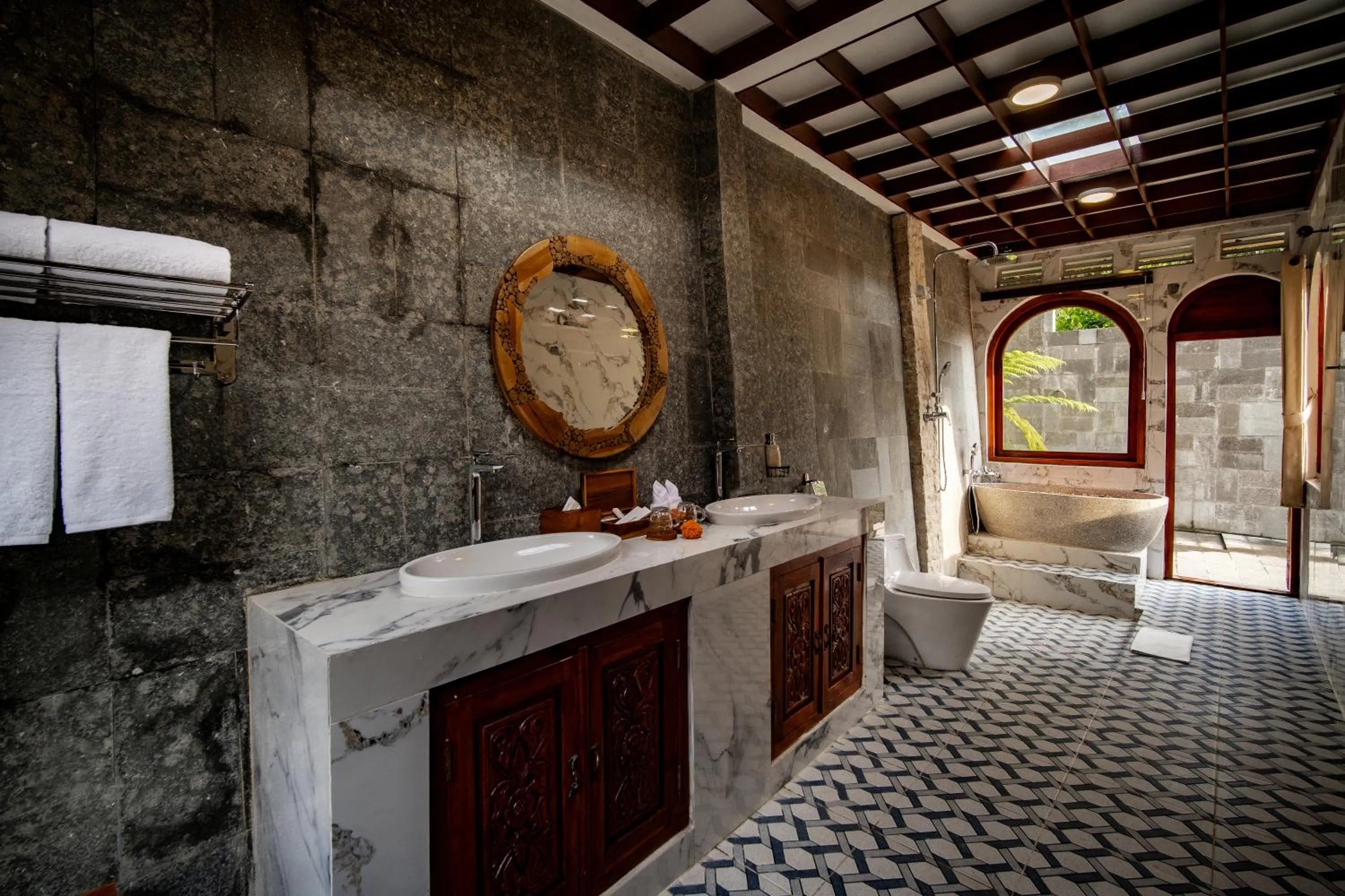 Bathroom in Campuhan Sebatu Resort