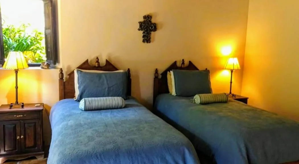 Bed in Hotel Secreto