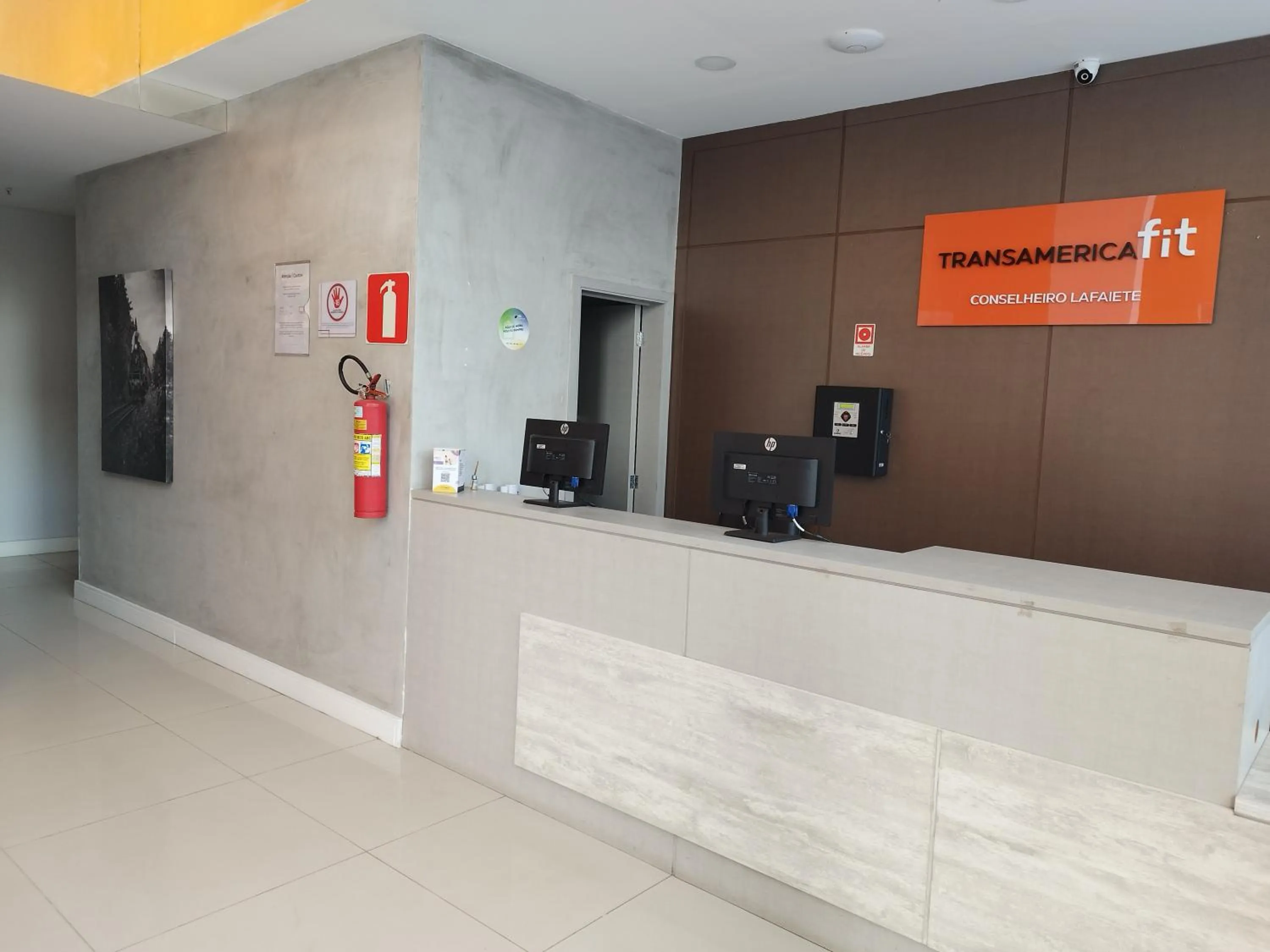 Lobby or reception in Transamerica Fit Lafaiete