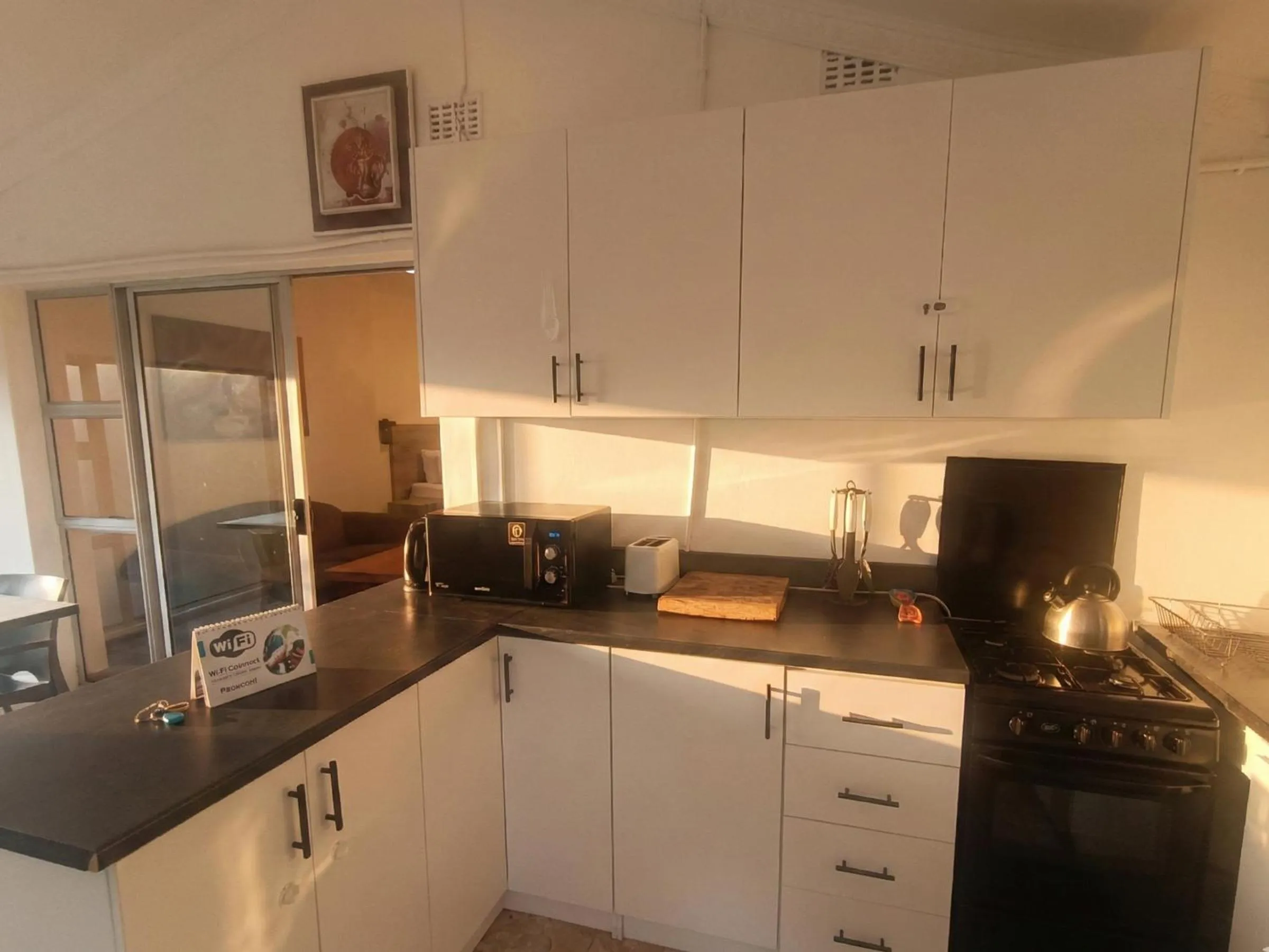 Kitchen or kitchenette in Zur See - No Loadshedding