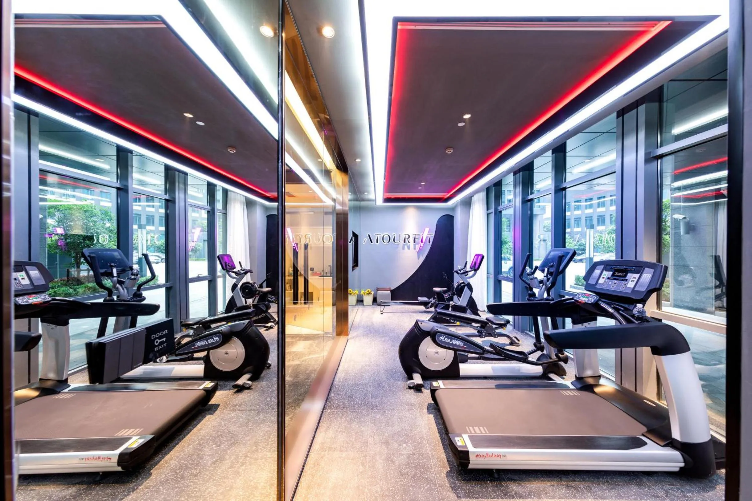 Fitness centre/facilities in Atour Hotel Shanghai Wujiaochang Daxue Road