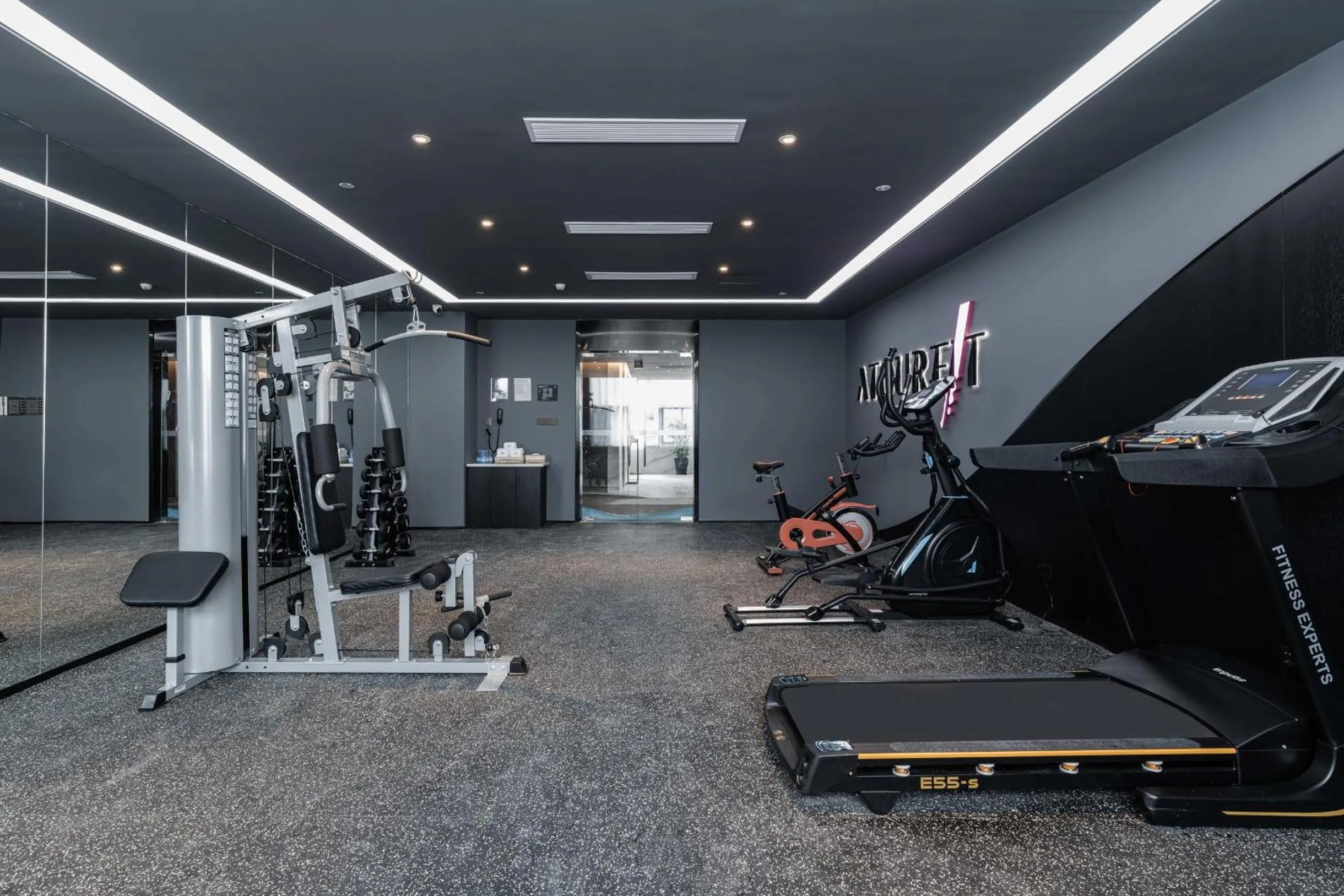 Fitness centre/facilities in Atour Hotel Industrial Park Dongsha Lake