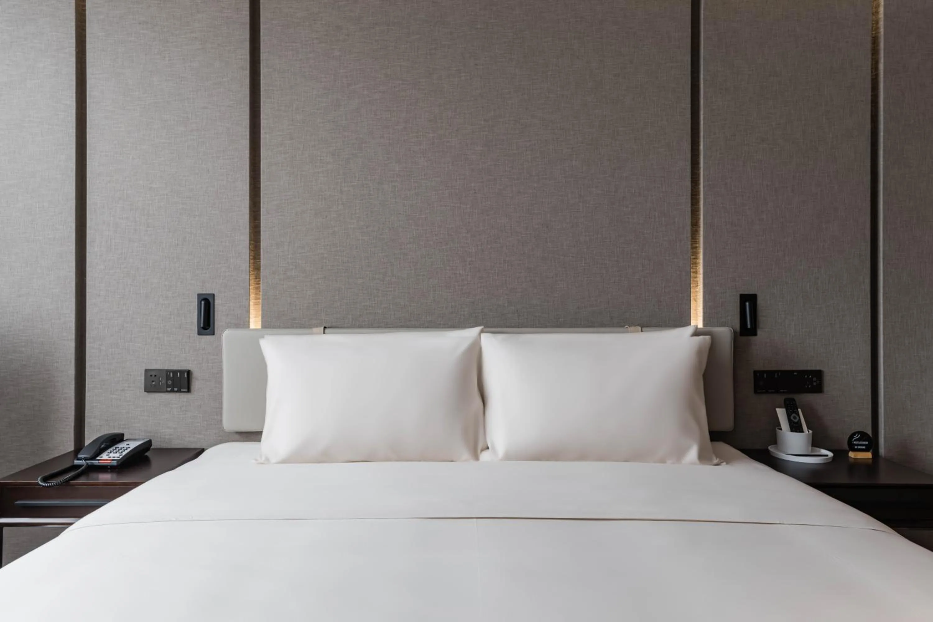 Bed in Atour Hotel Industrial Park Dongsha Lake