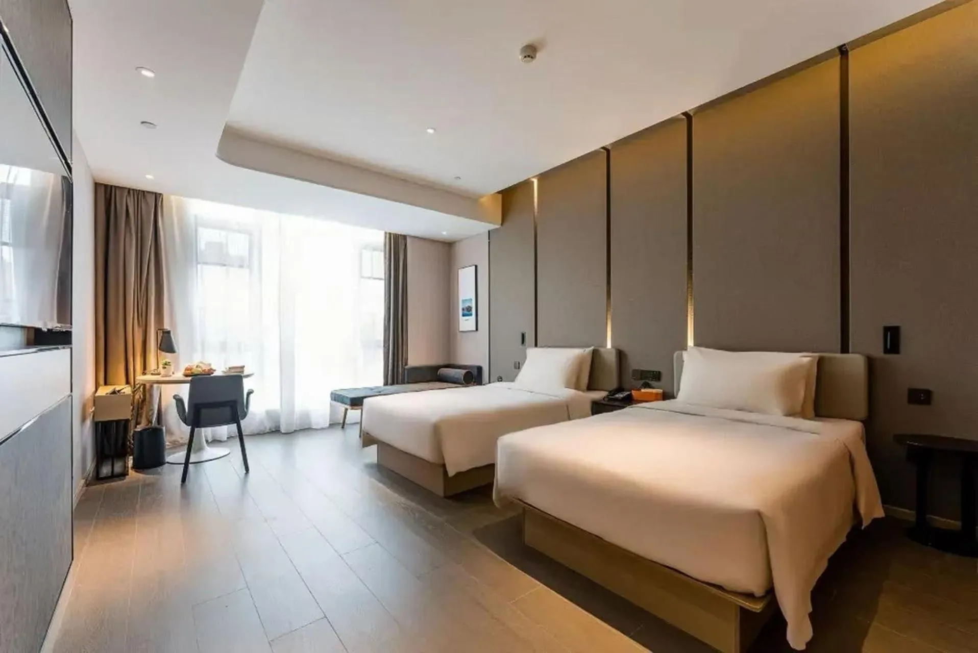 Photo of the whole room, Bed in Atour Hotel West Lake Science Park