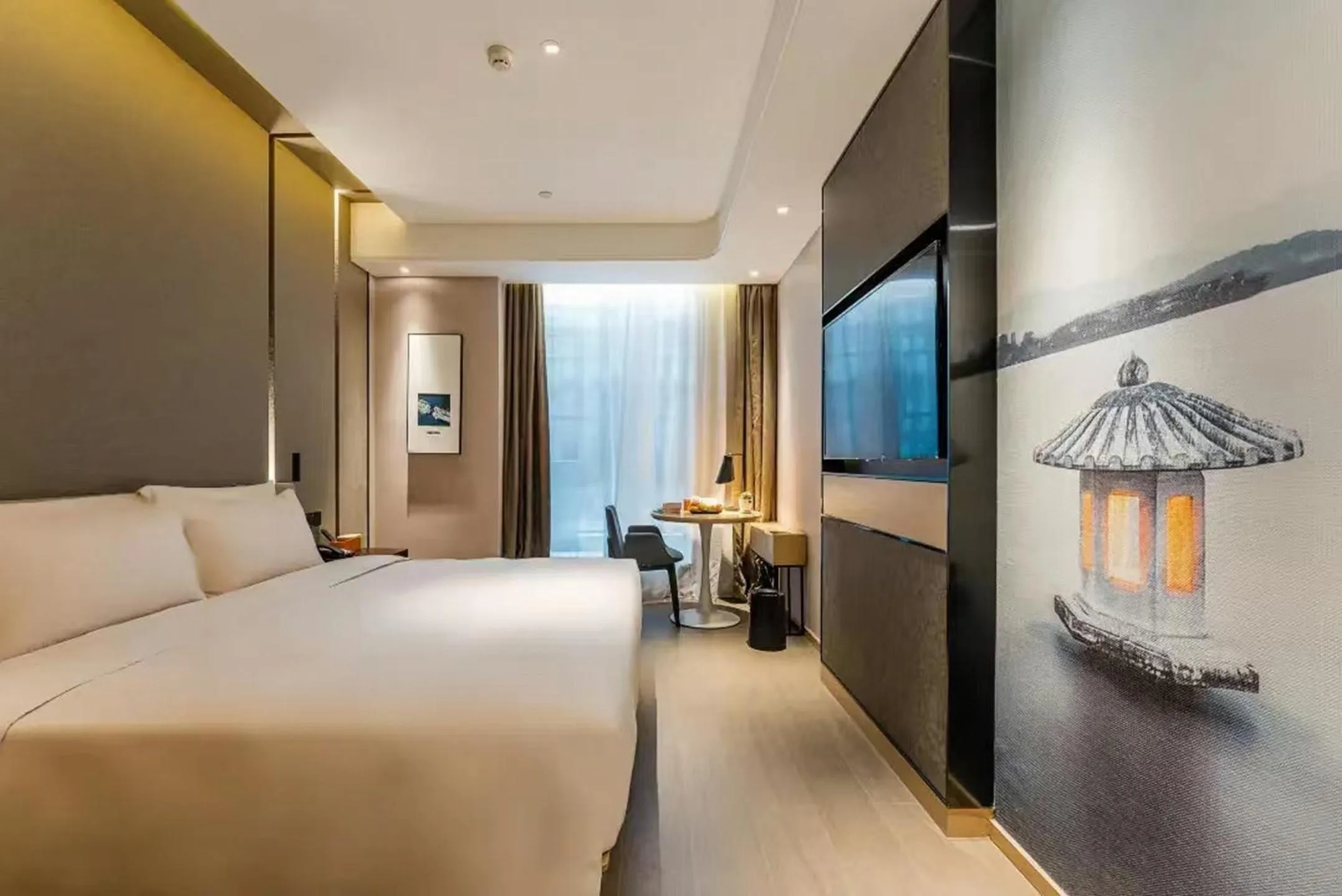 Photo of the whole room, Bed in Atour Hotel West Lake Science Park