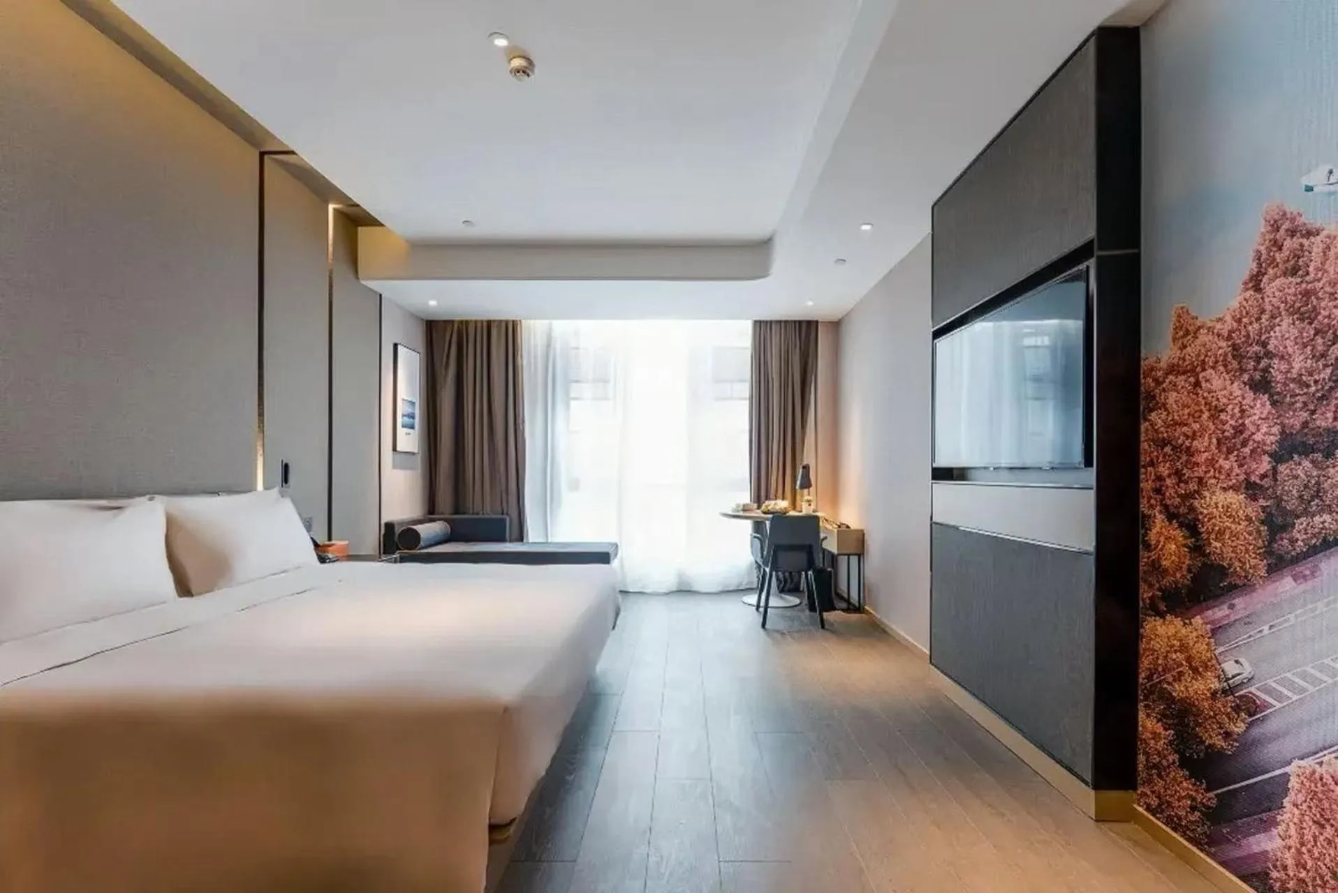 room service, Bed in Atour Hotel West Lake Science Park