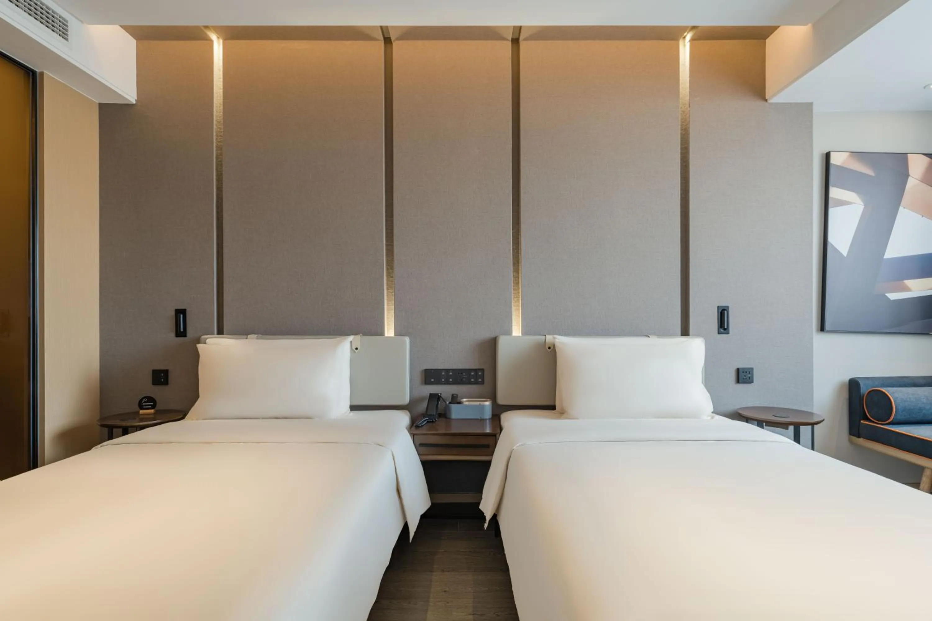 Bedroom, Bed in Atour Hotel Hangzhou East Railway Station