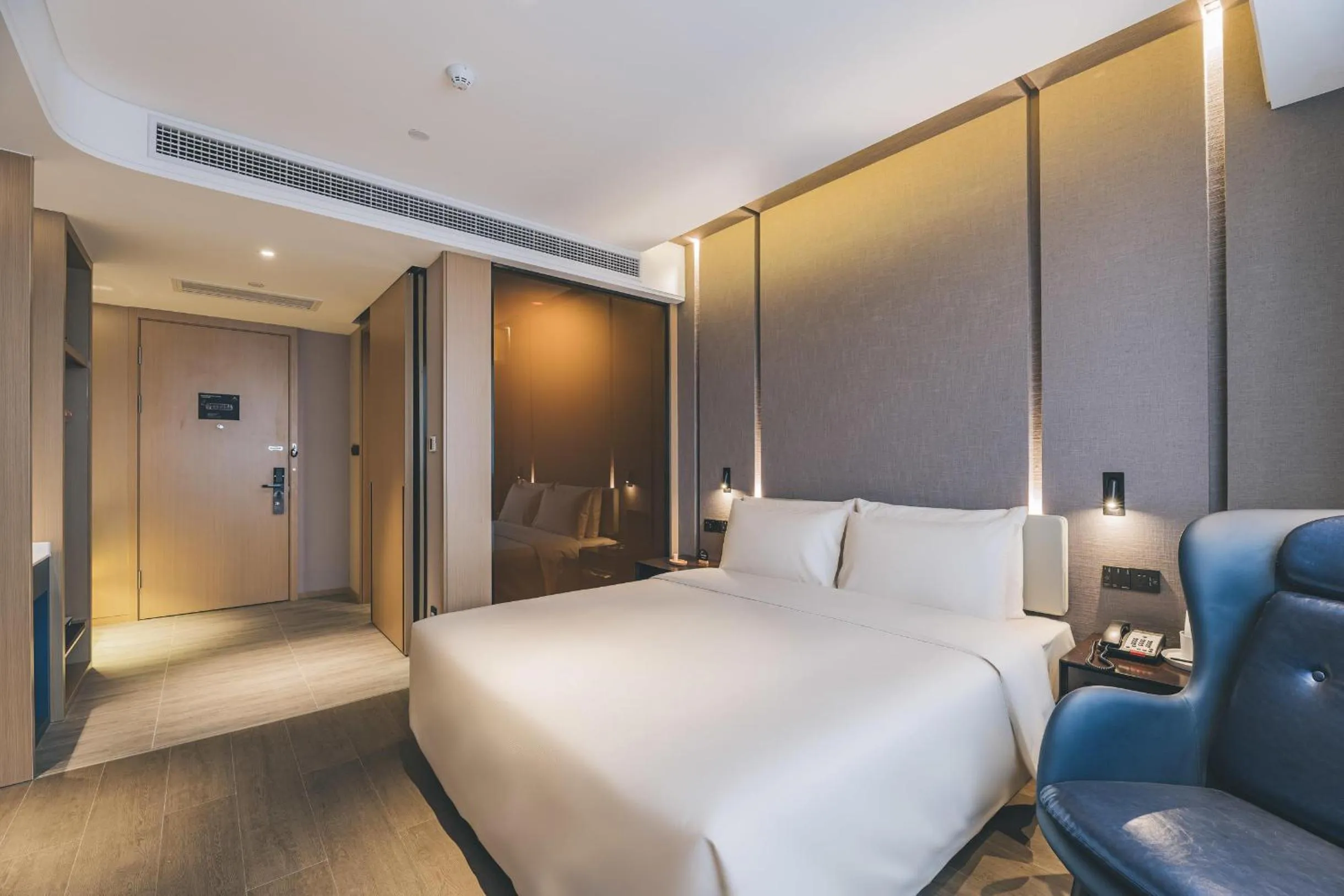 Bed in Atour Hotel Shaoxing Shangyu E-Travel Town