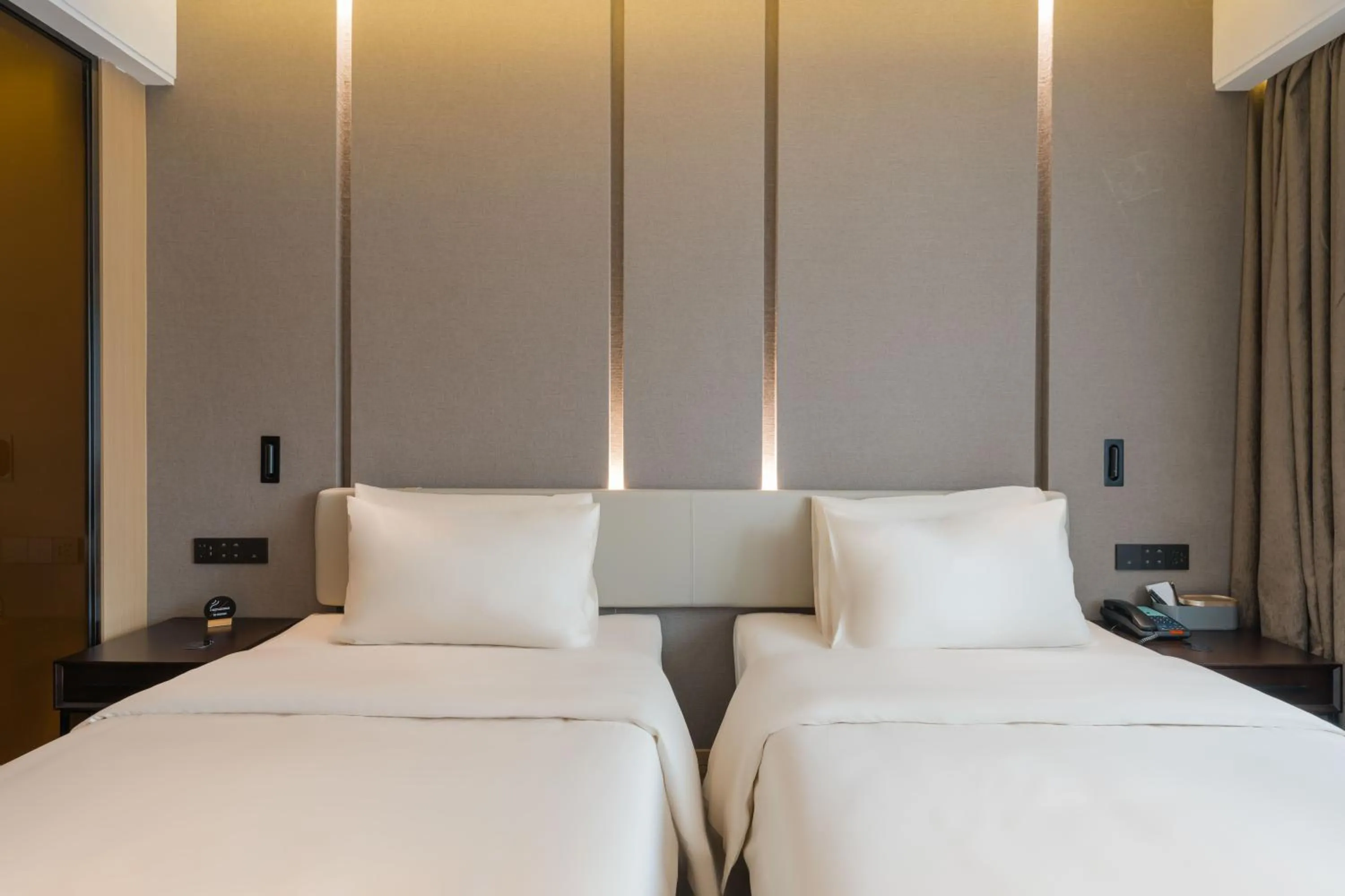 Bed in Atour Hotel Quzhou Nankong