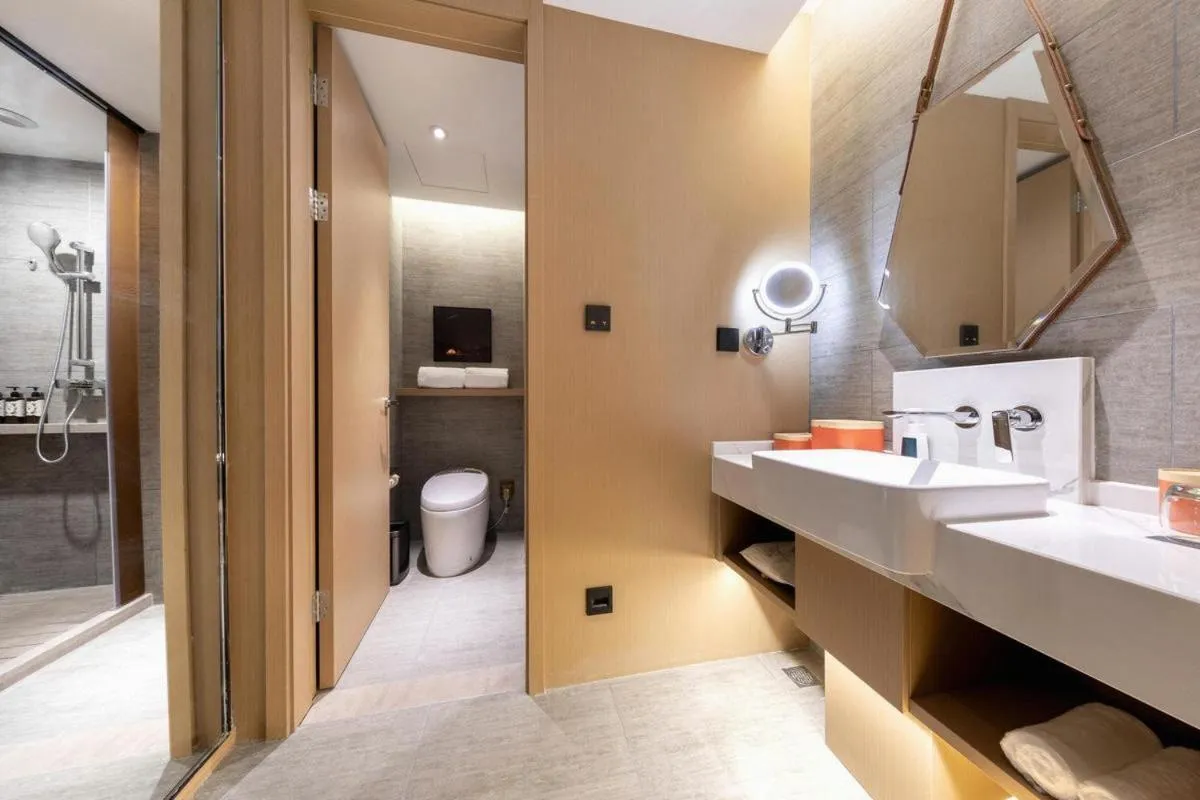 Toilet in Atour Hotel Jinan Quancheng Plaza Kuanhouli