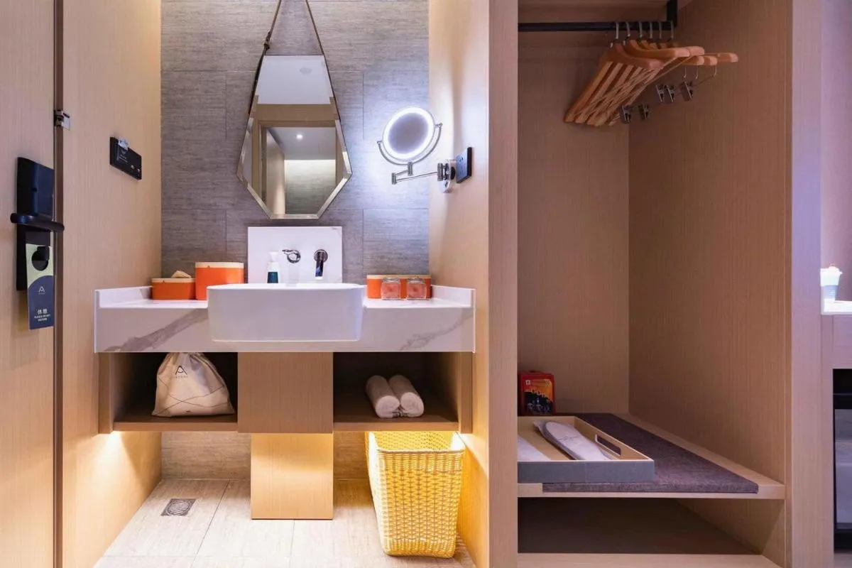 Bathroom in Atour Hotel Jinan Quancheng Plaza Kuanhouli