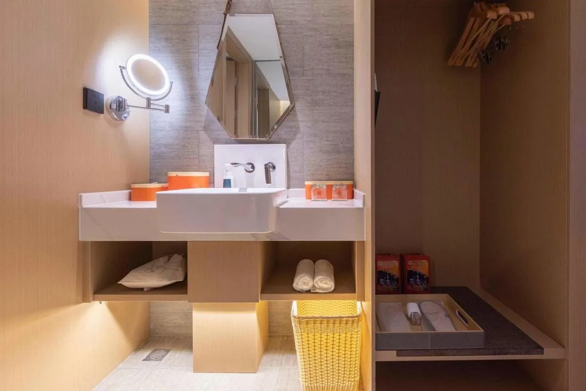 Bathroom in Atour Hotel Jinan Quancheng Plaza Kuanhouli