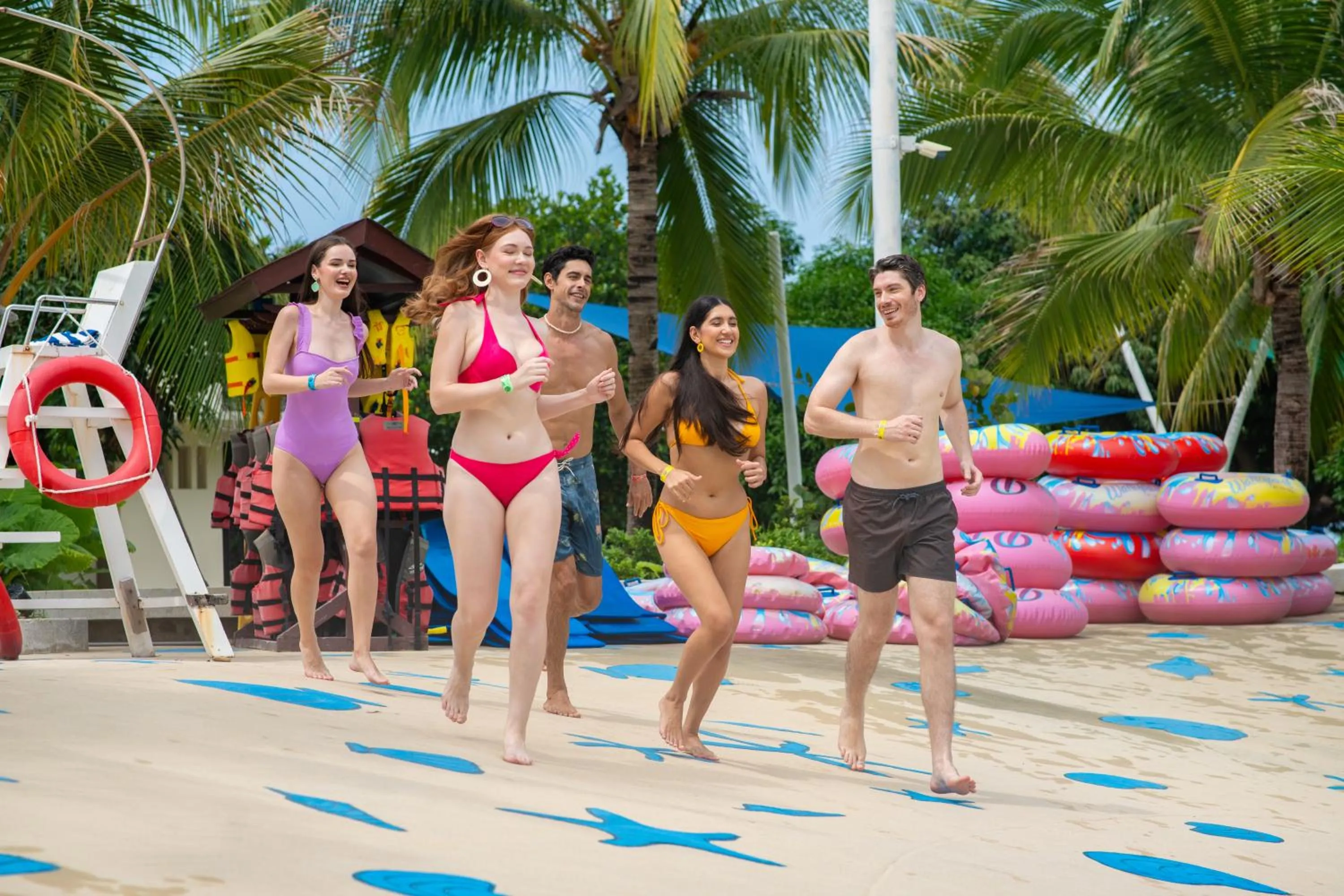 Aqua park in Astoria Palawan