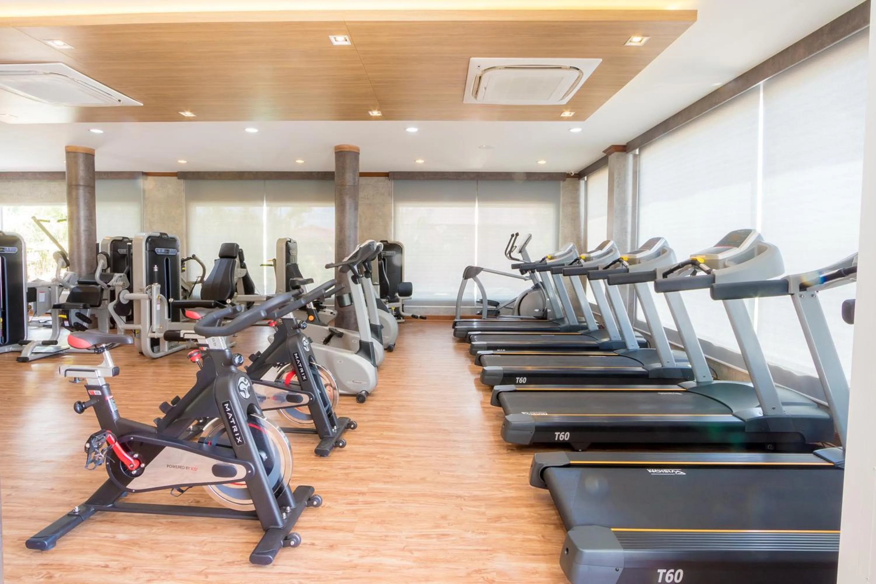 Fitness centre/facilities in La Villa Boutique hotel