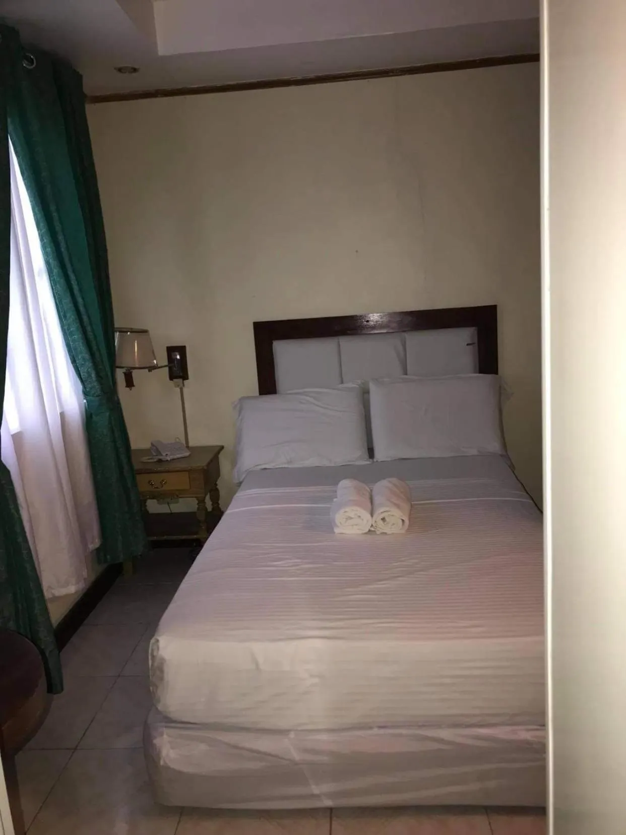 Bed in JR Pension House