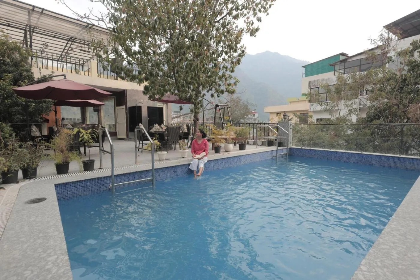 Swimming pool in Yogved Hospitality & Resort