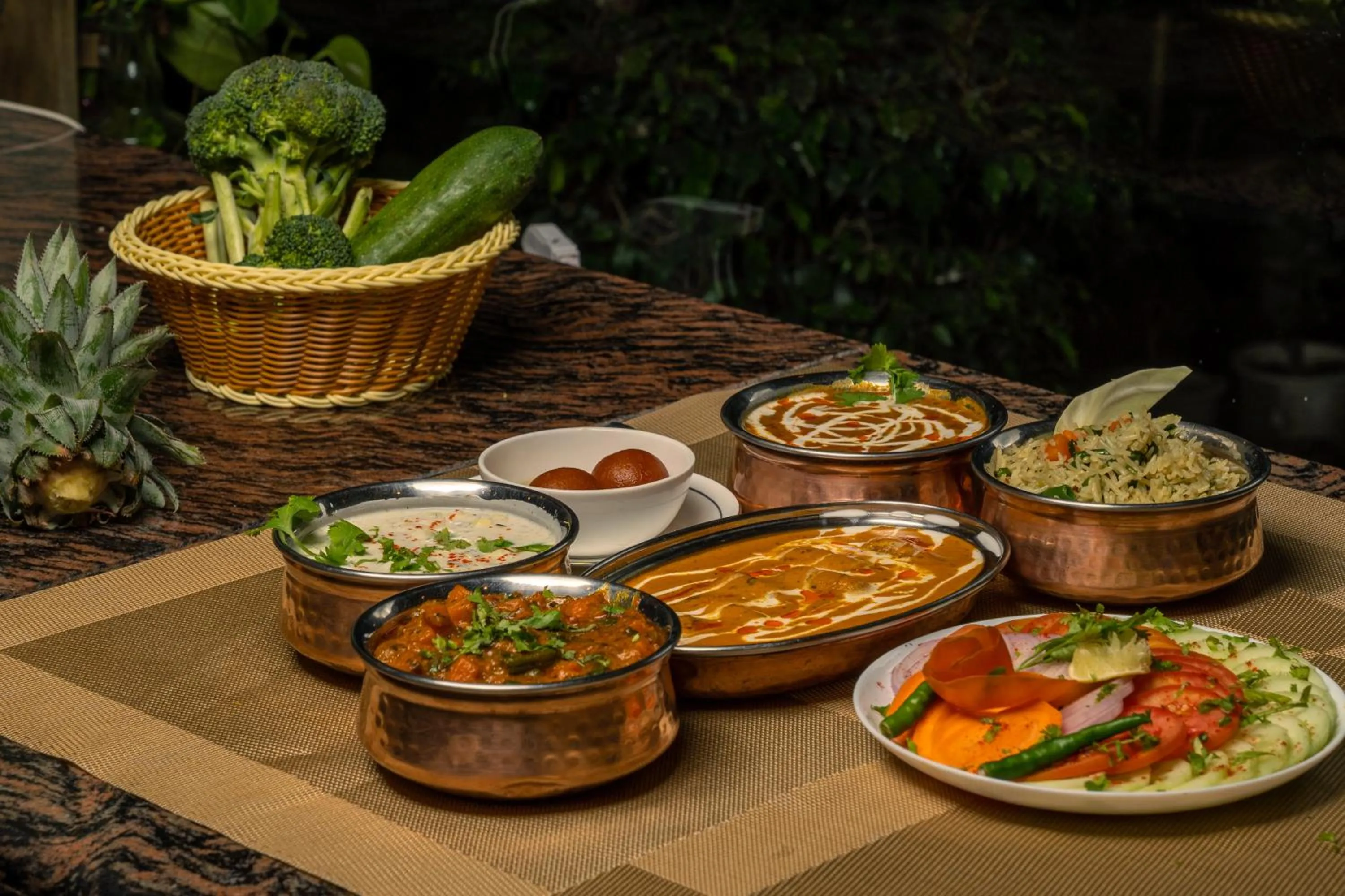 Food close-up in Yogved Hospitality & Resort