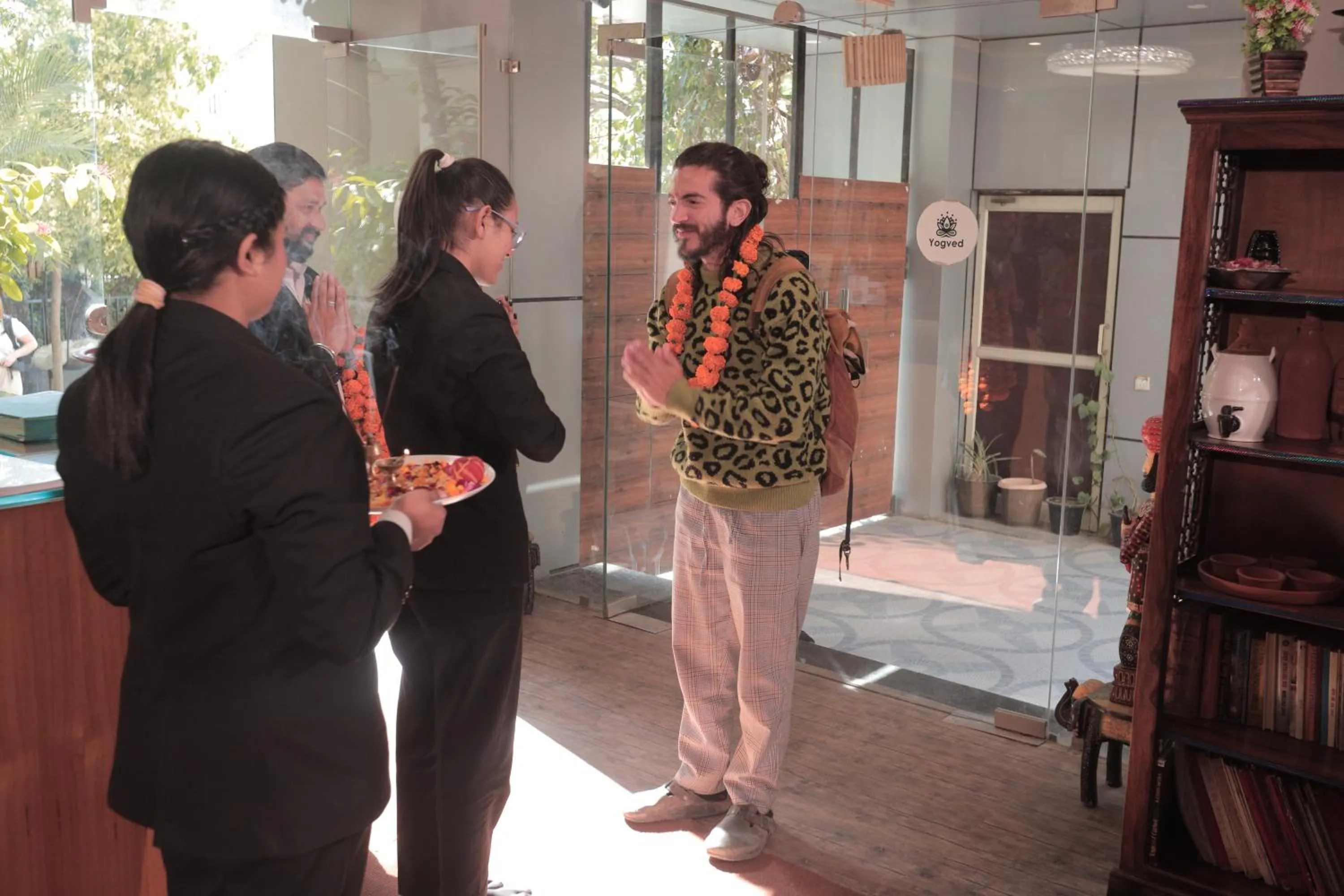 Lobby or reception in Yogved Hospitality & Resort