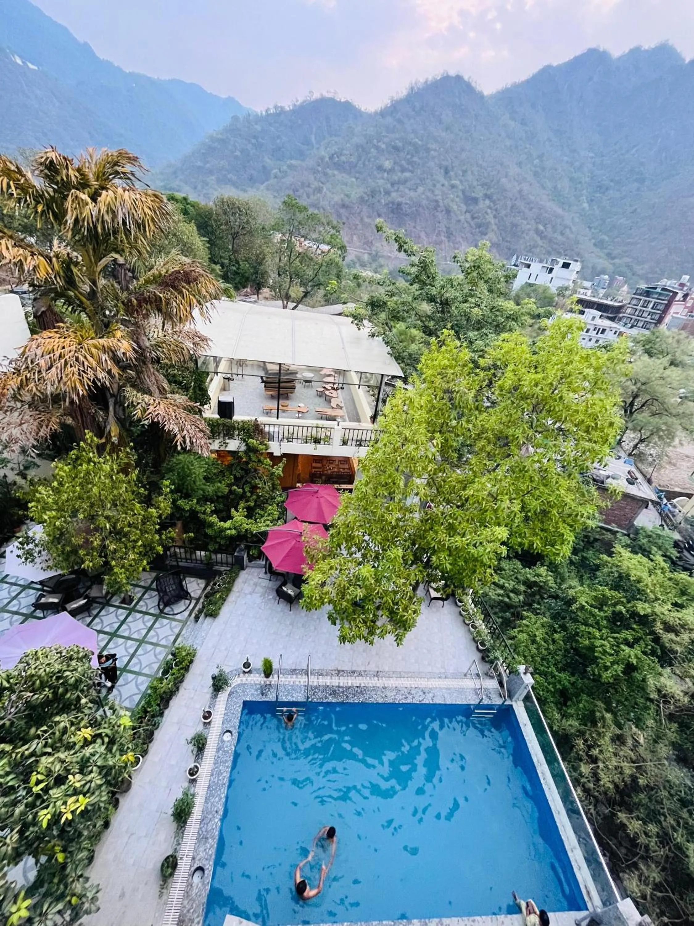 Bird's eye view in Yogved Hospitality & Resort
