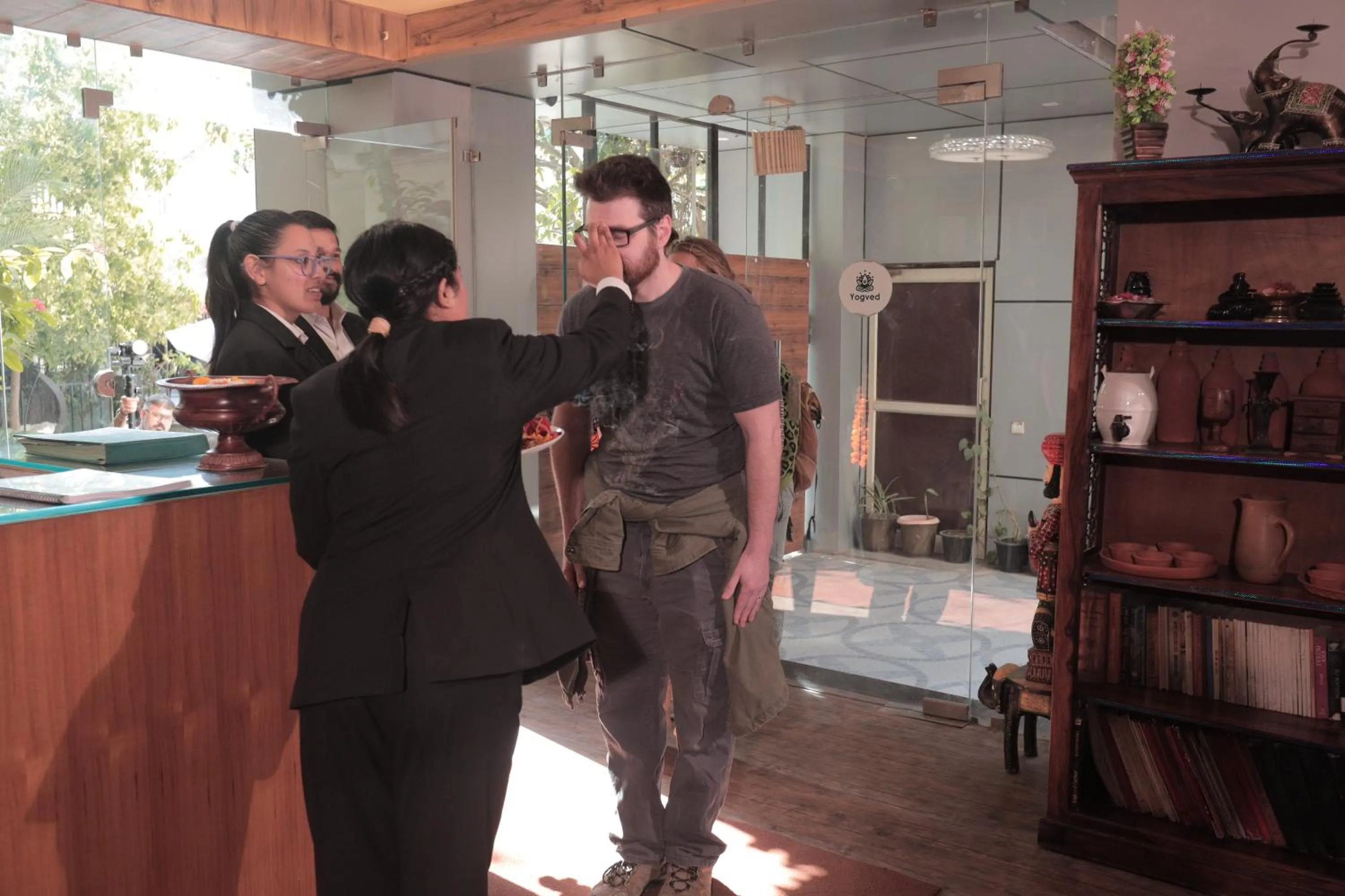 Lobby or reception in Yogved Hospitality & Resort