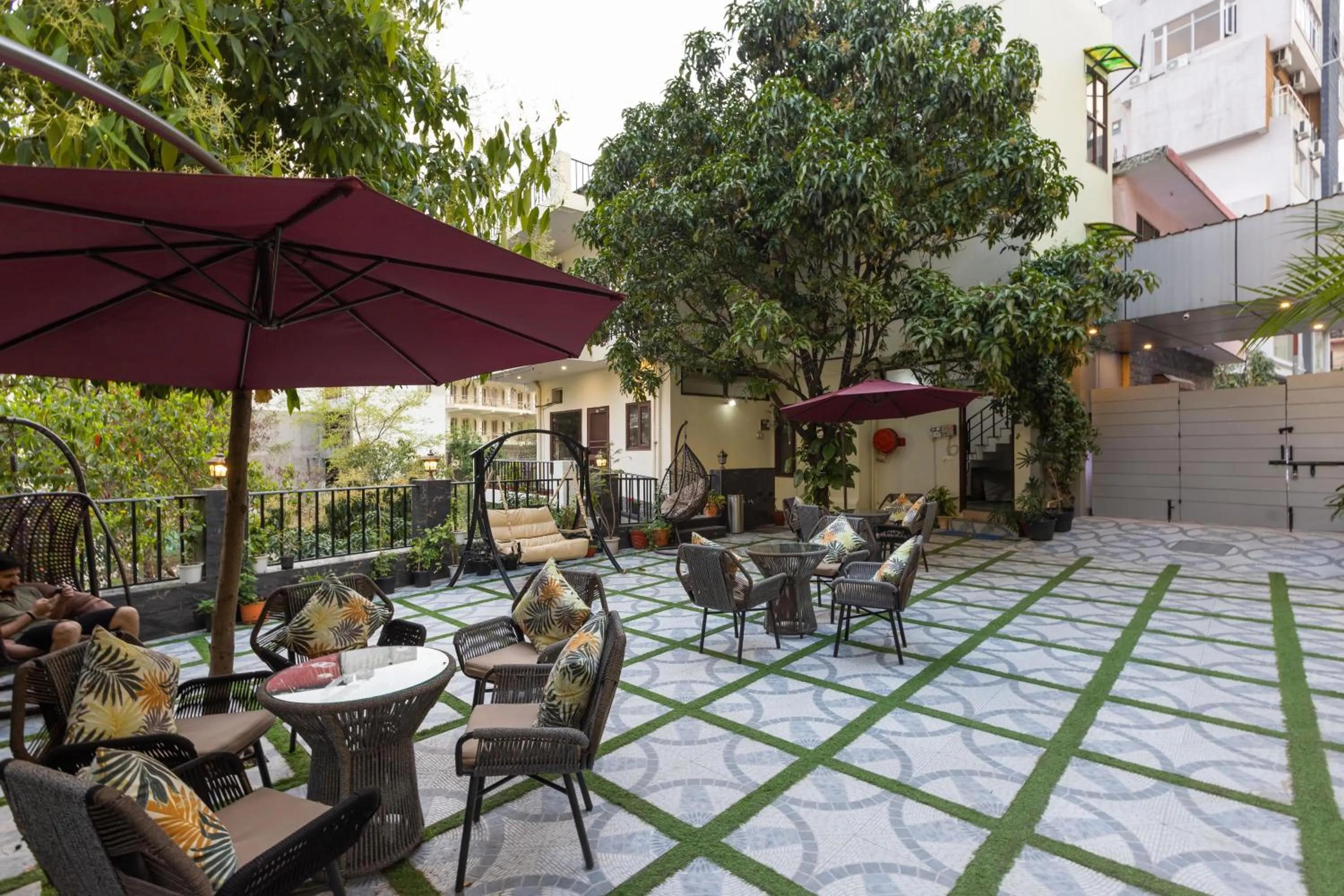 Seating area in Yogved Hospitality & Resort
