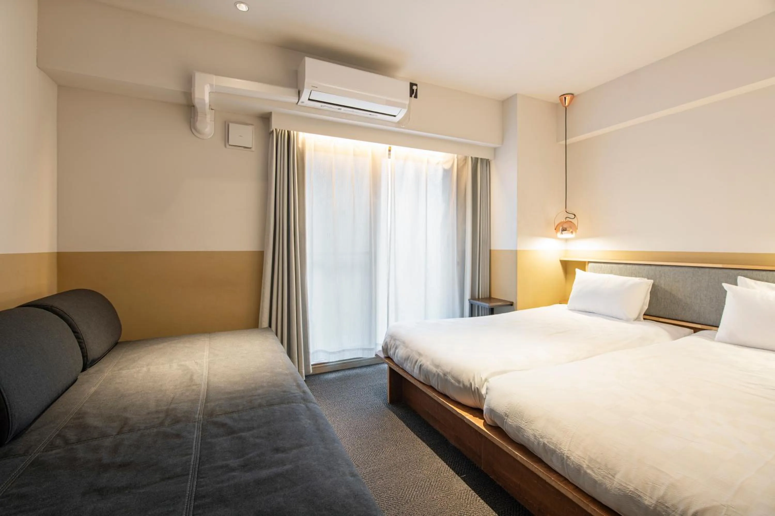 Bed in Hotel Asakusa KANNONURA