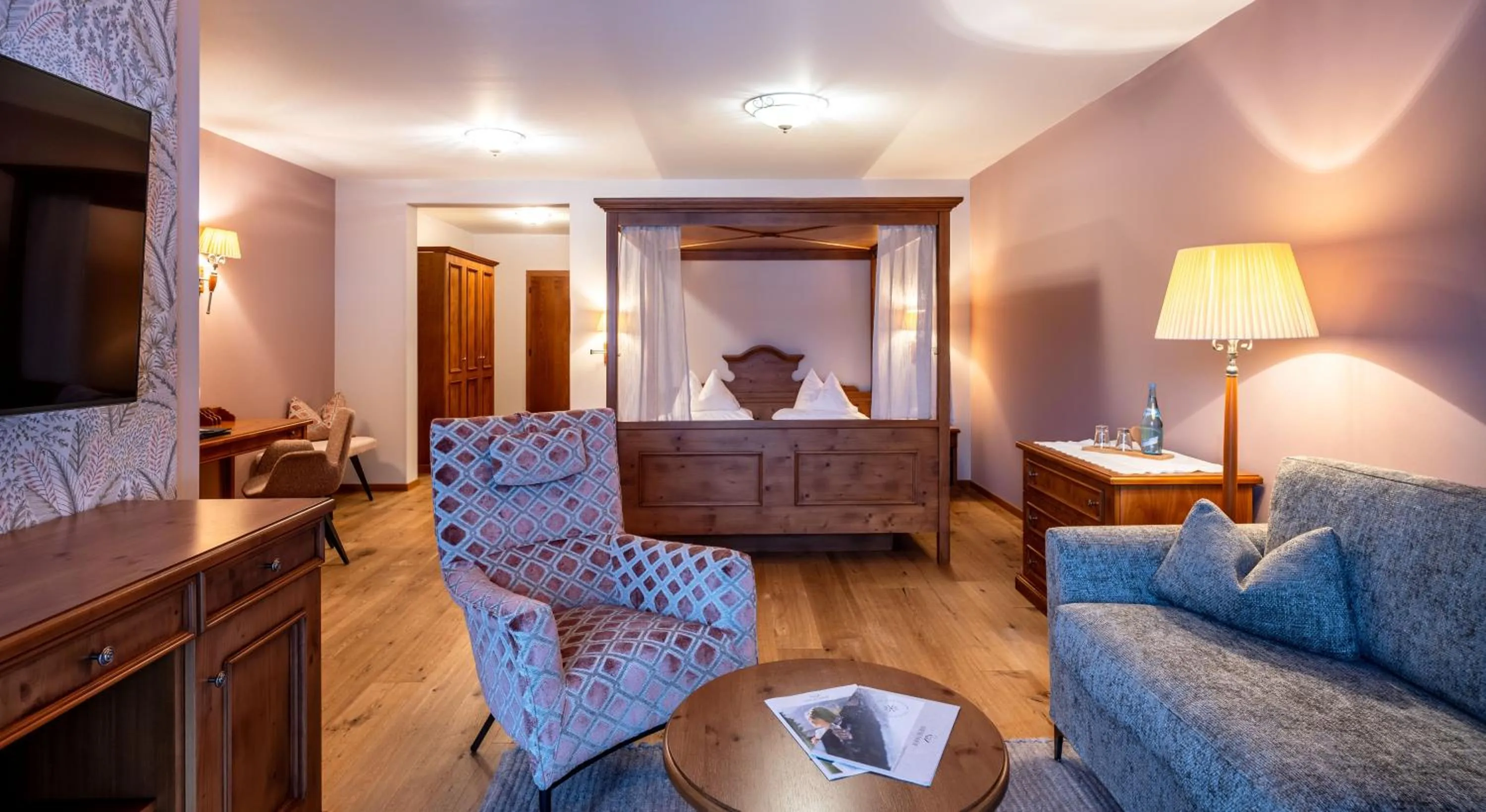 Living room in Hotel der Wiesenhof