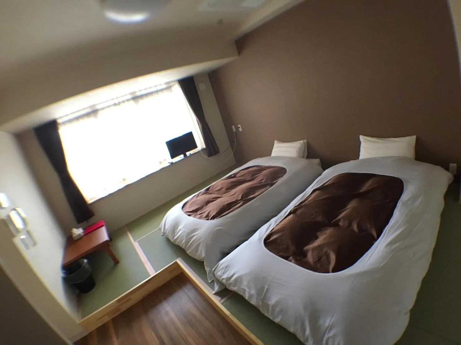 Bed in Dogonooyado Iwasaki