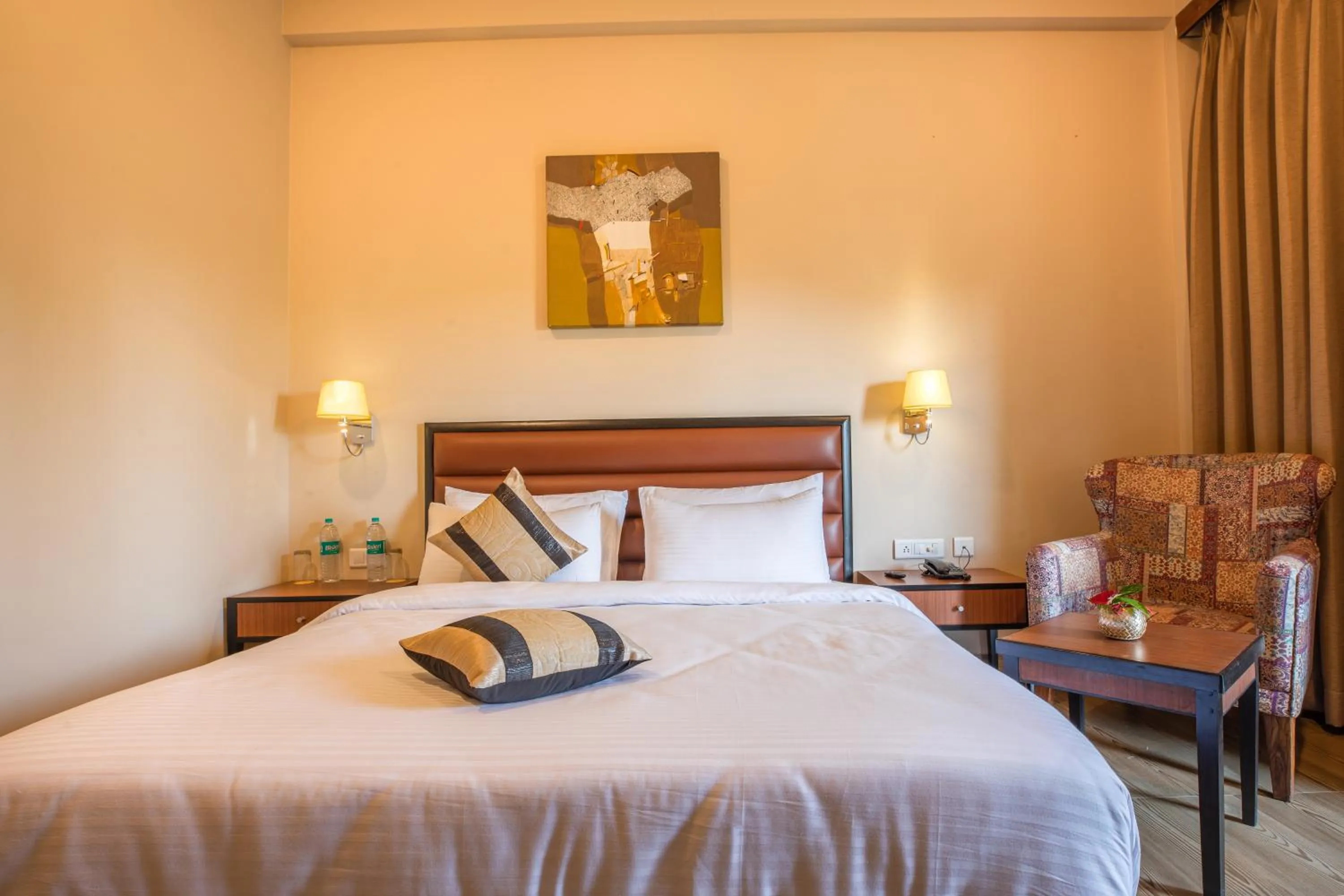 Bedroom, Bed in The Lalita Grand Mathura- Vrindavan