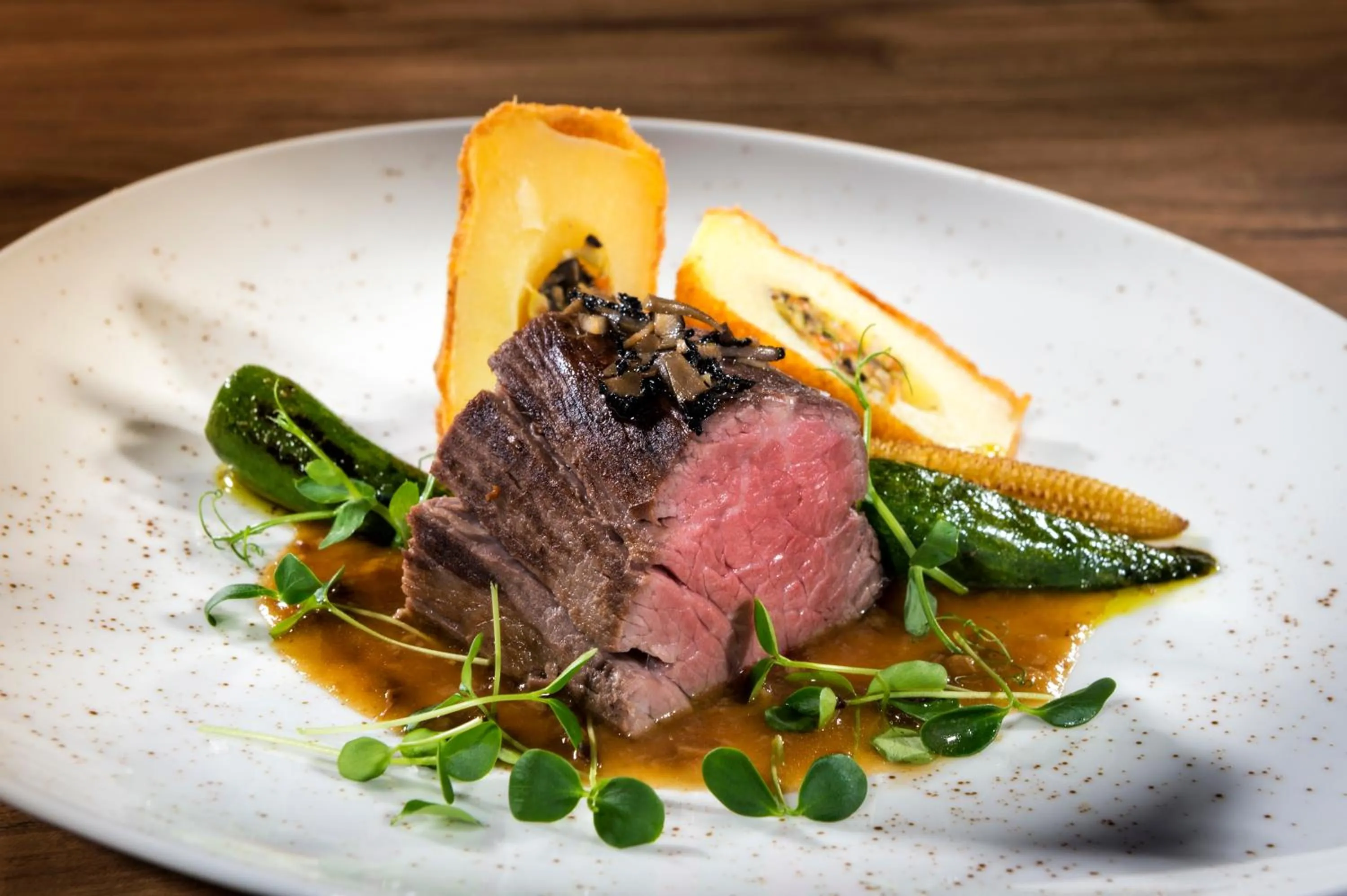 Food close-up in Hotel Dachstein