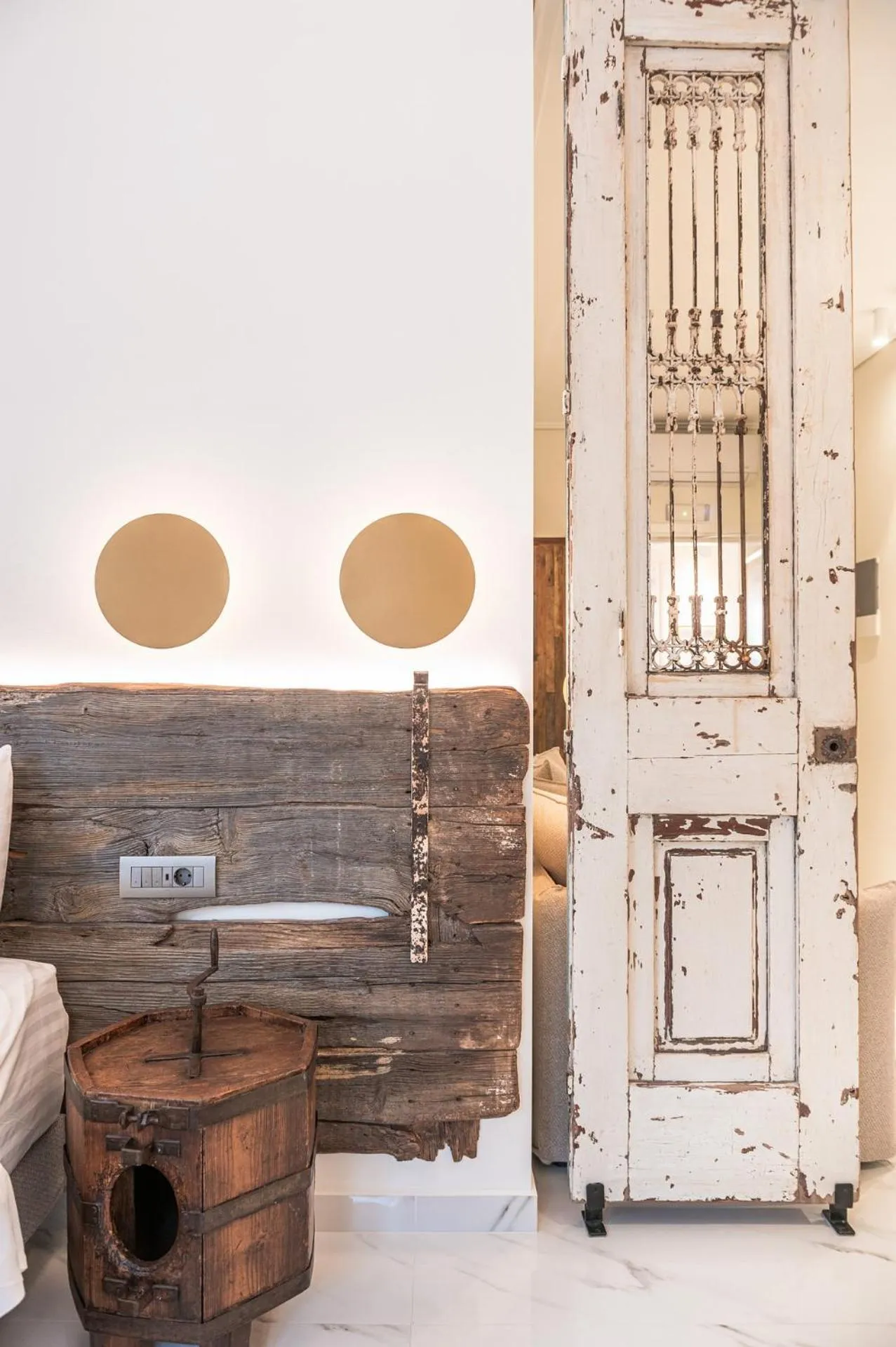 Decorative detail in Silo Luxury Rooms