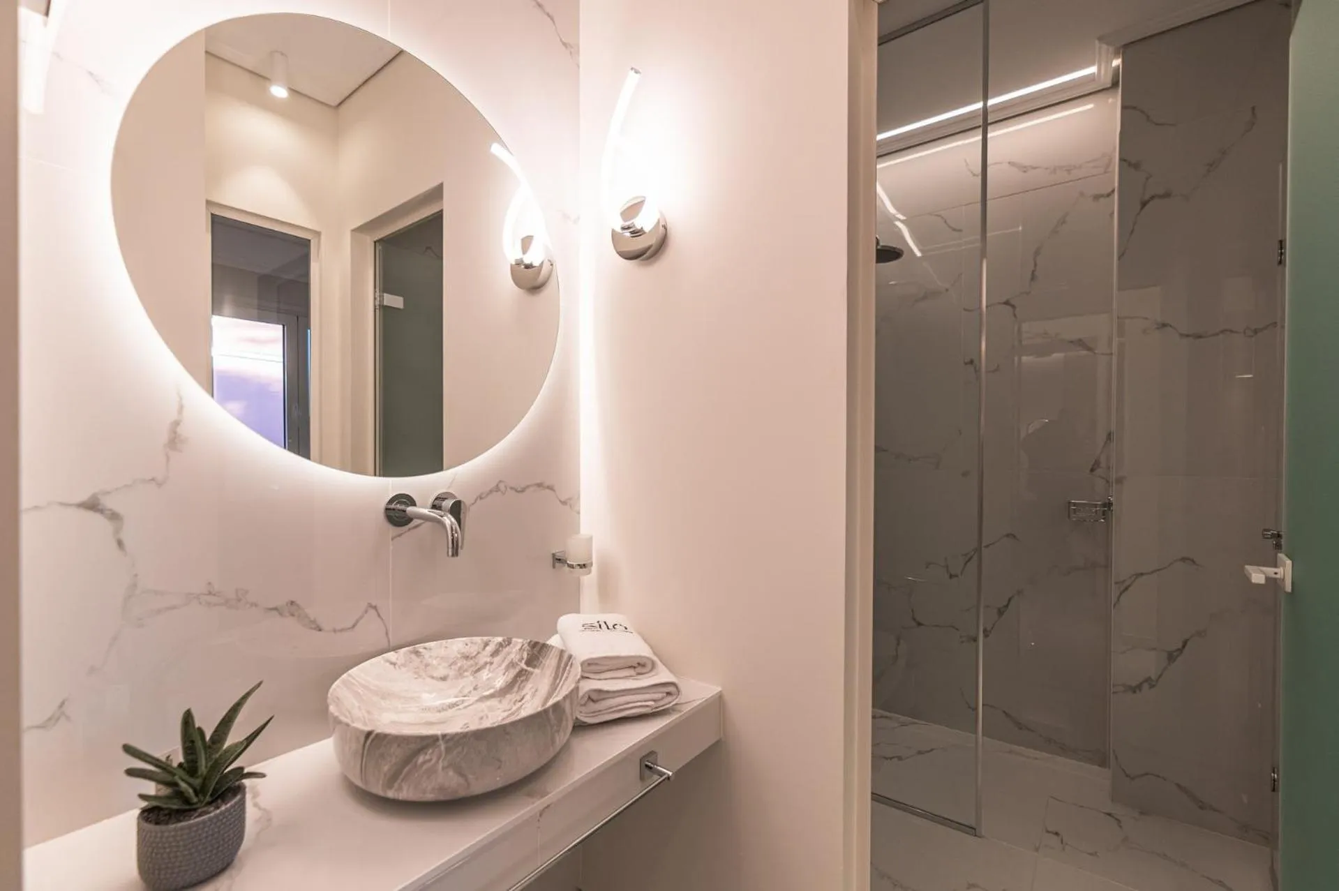 Bathroom in Silo Luxury Rooms