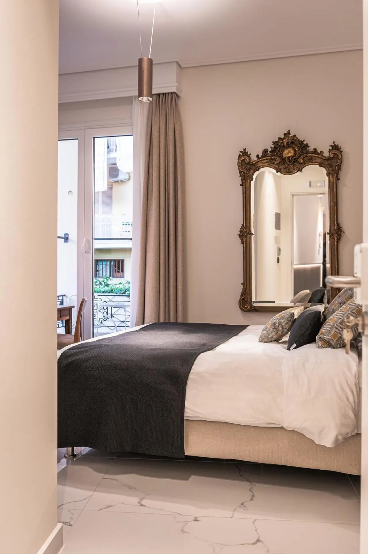 View (from property/room), Bed in Silo Luxury Rooms