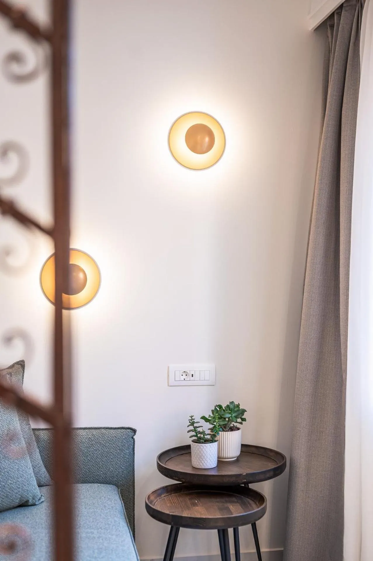 Decorative detail in Silo Luxury Rooms