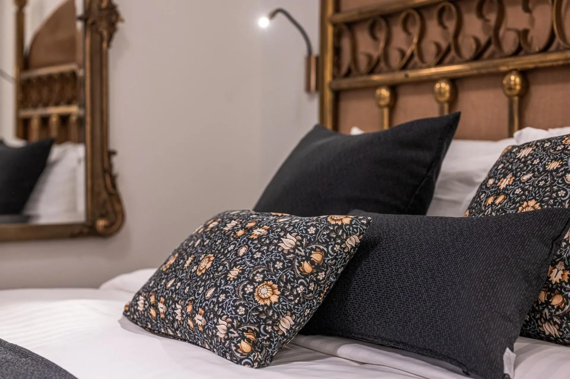 Bed in Silo Luxury Rooms