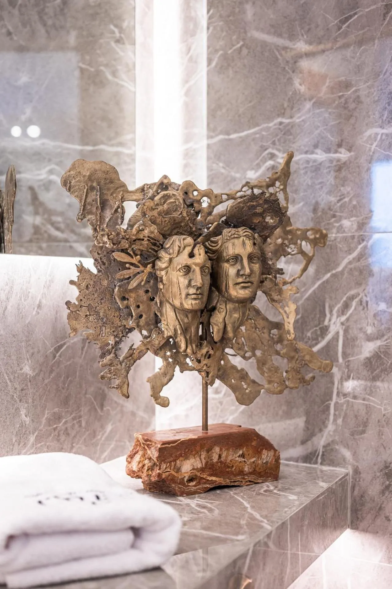 Decorative detail in Silo Luxury Rooms